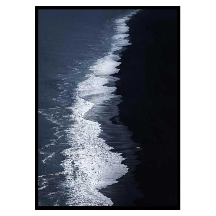 Poster Gallerix Black Coast Iceland