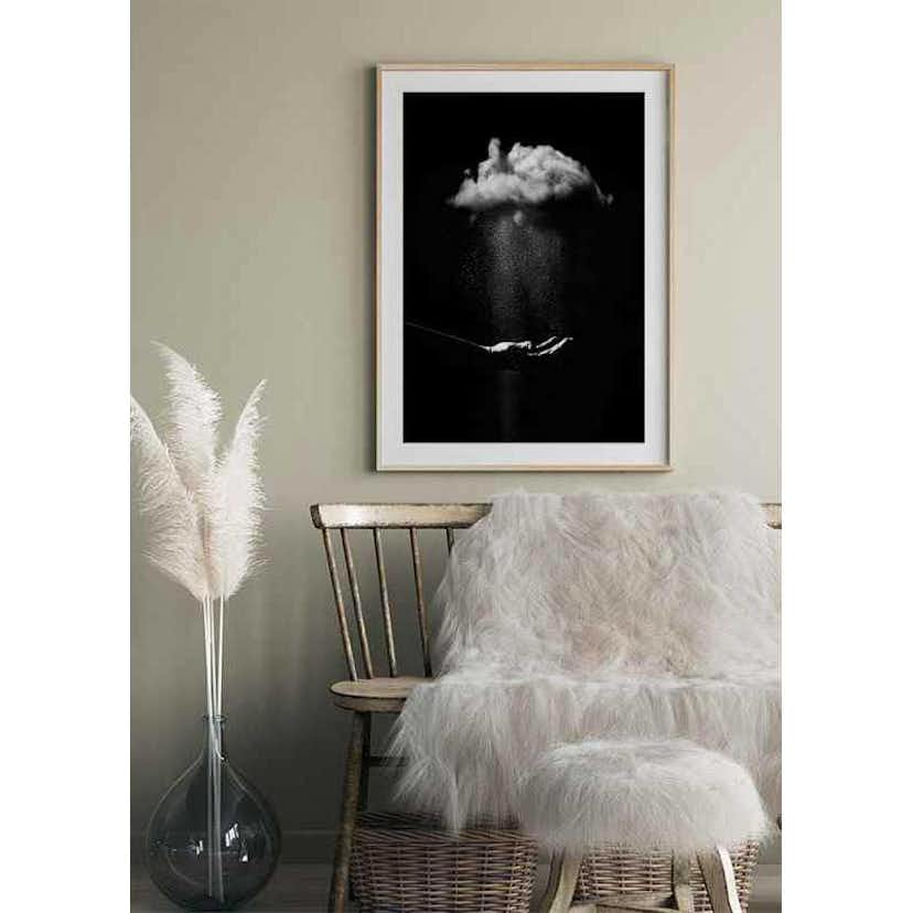 Poster Gallerix Rain In Dark