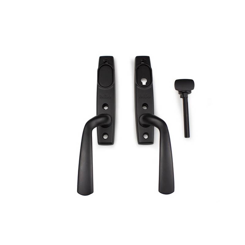 Handtag Habo Copenhagen Terassdörrhandtag inkl Långskylt Vändbart