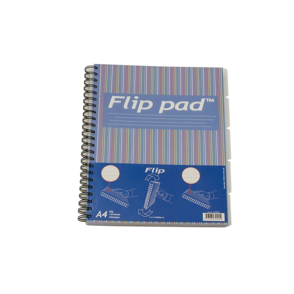 Flip Pad KEBA A4 Linjerat/Linjerat