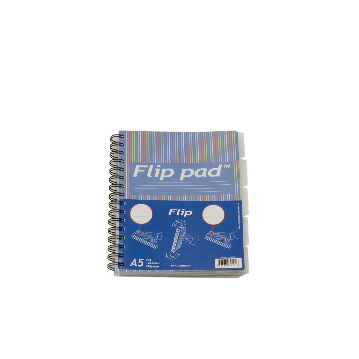 Flip Pad KEBA A5 Linjerat/Linjerat