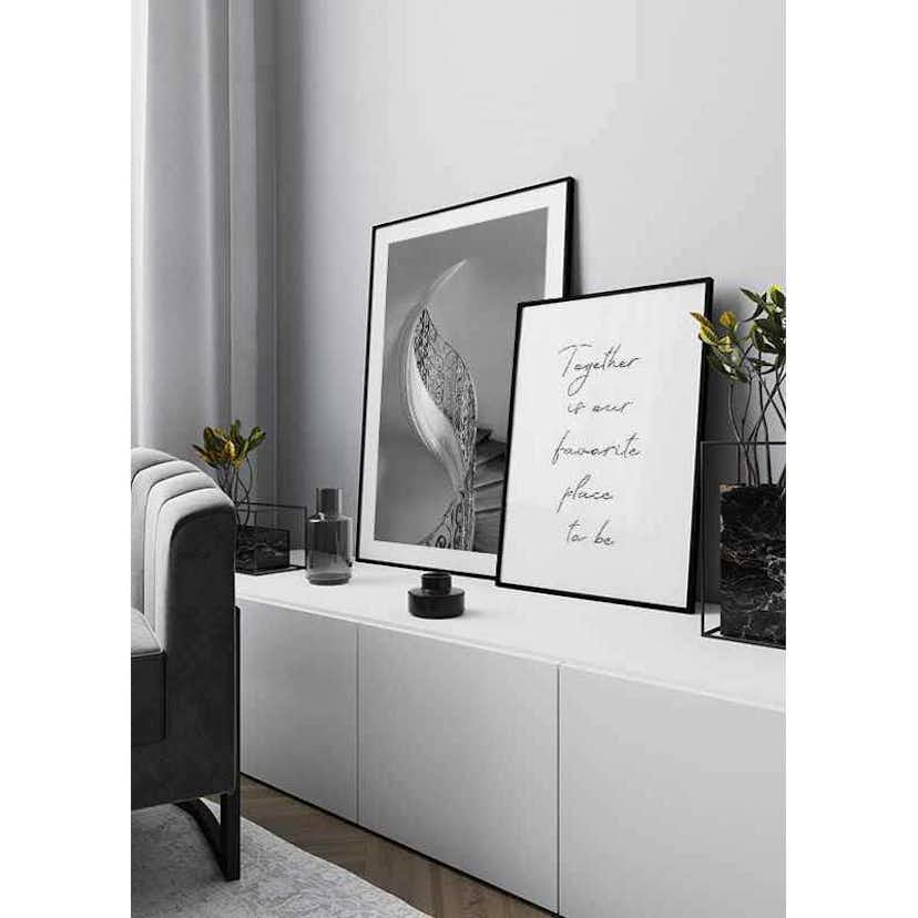 Poster Gallerix Curved Stairs