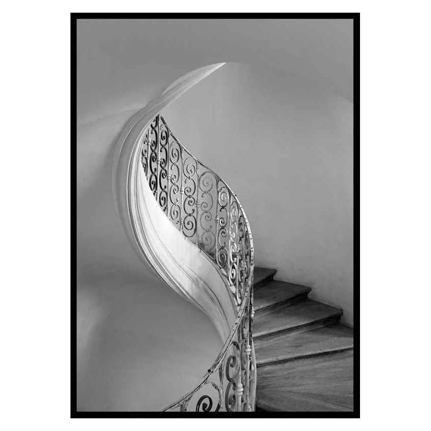 Poster Gallerix Curved Stairs