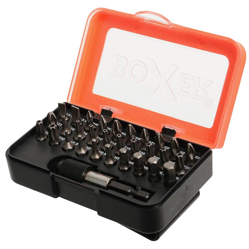 Bitsats Boxer 31-delar S2-stål