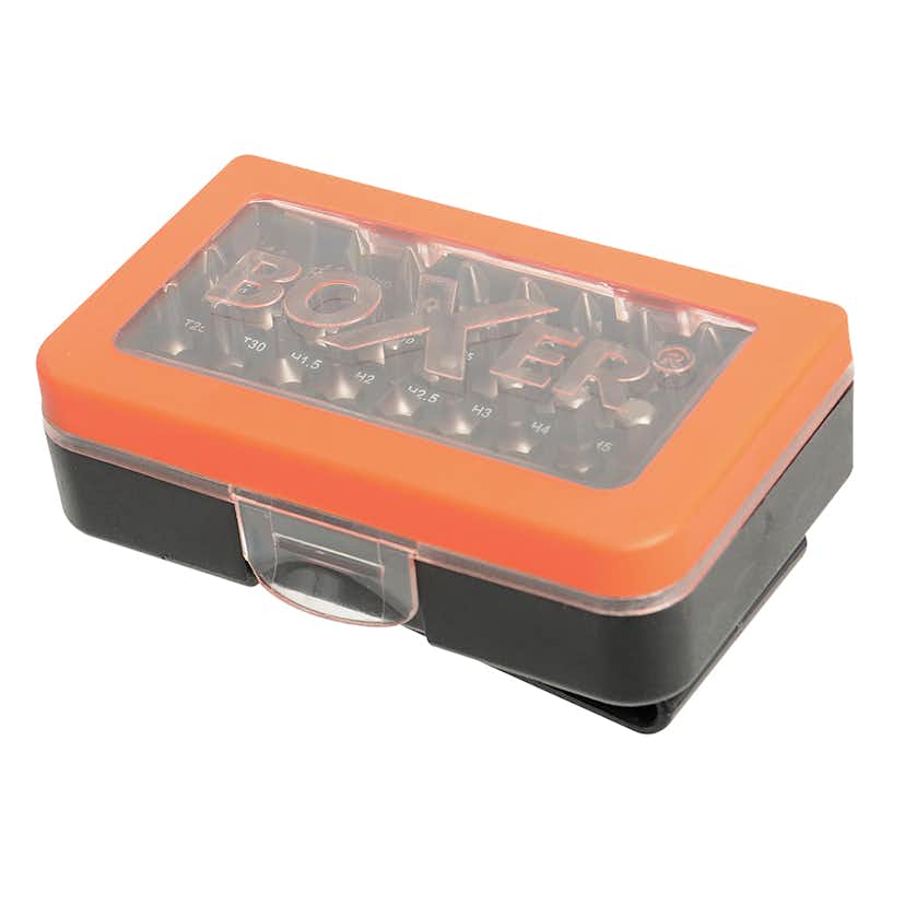 Bitsats Boxer 31-delar S2-stål