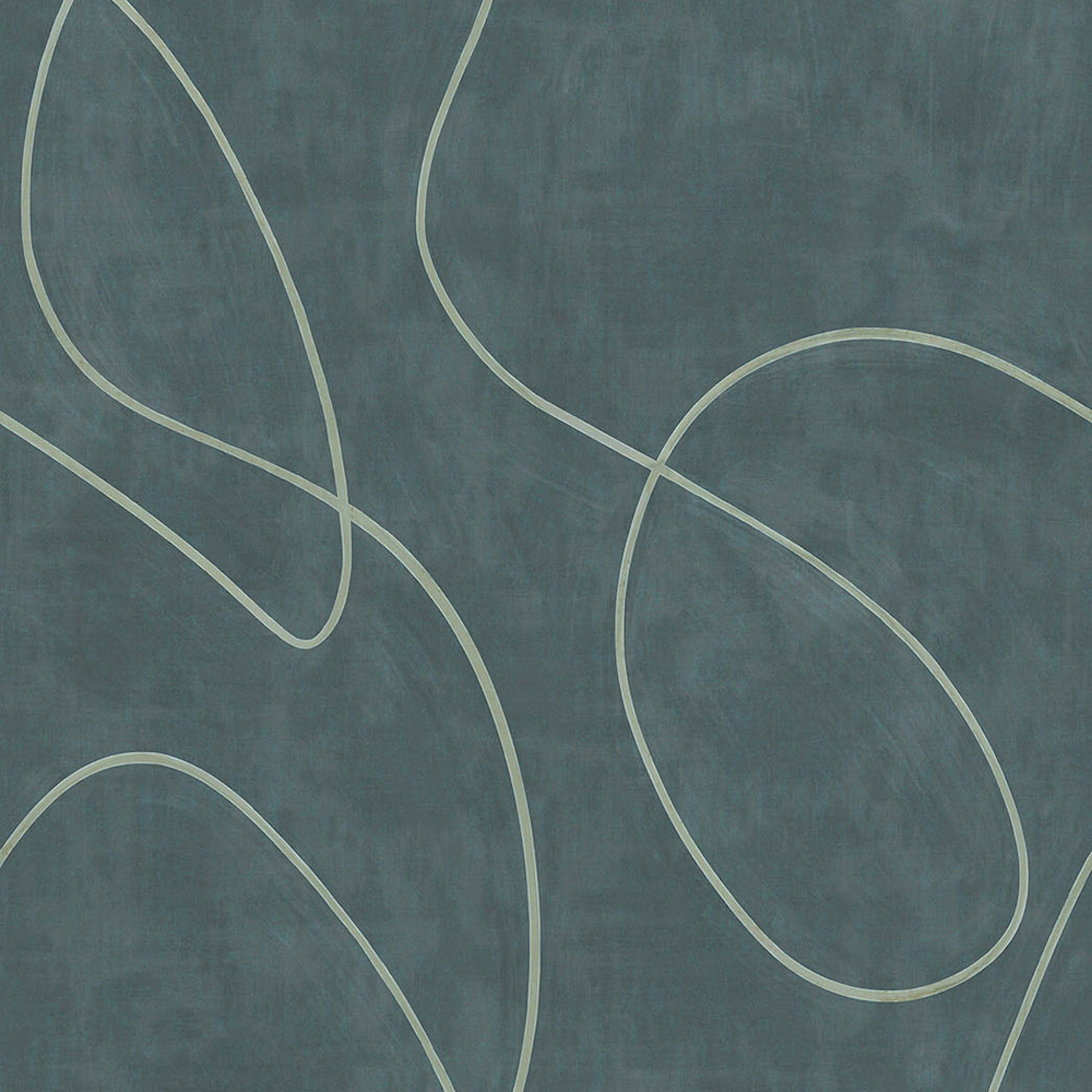 Fototapet Eijffinger Artifact väggbild Painted Lines Indigo 312487