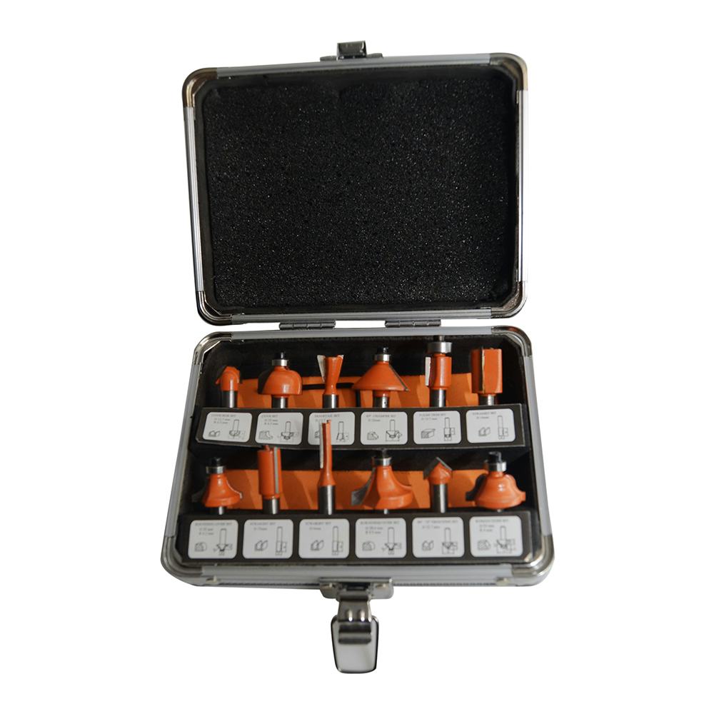 Frässats Boxer 12-delar