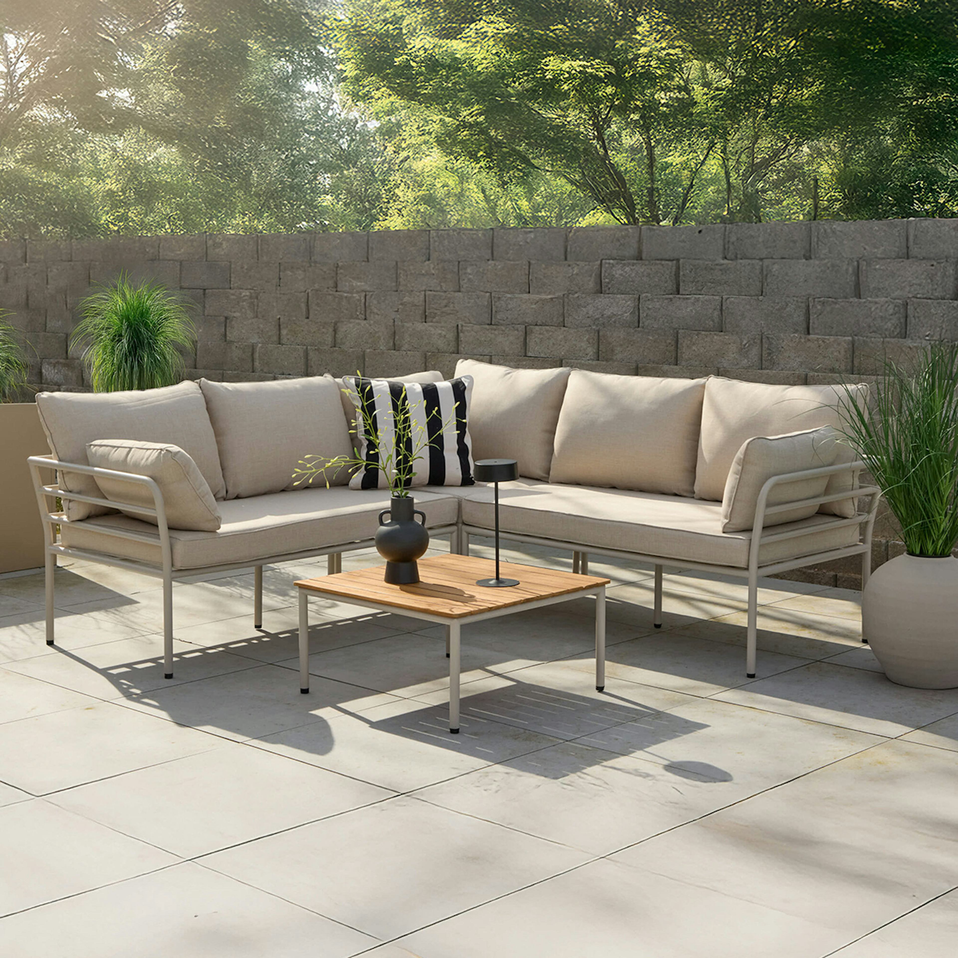 Loungeset Venture Home Penh Beige