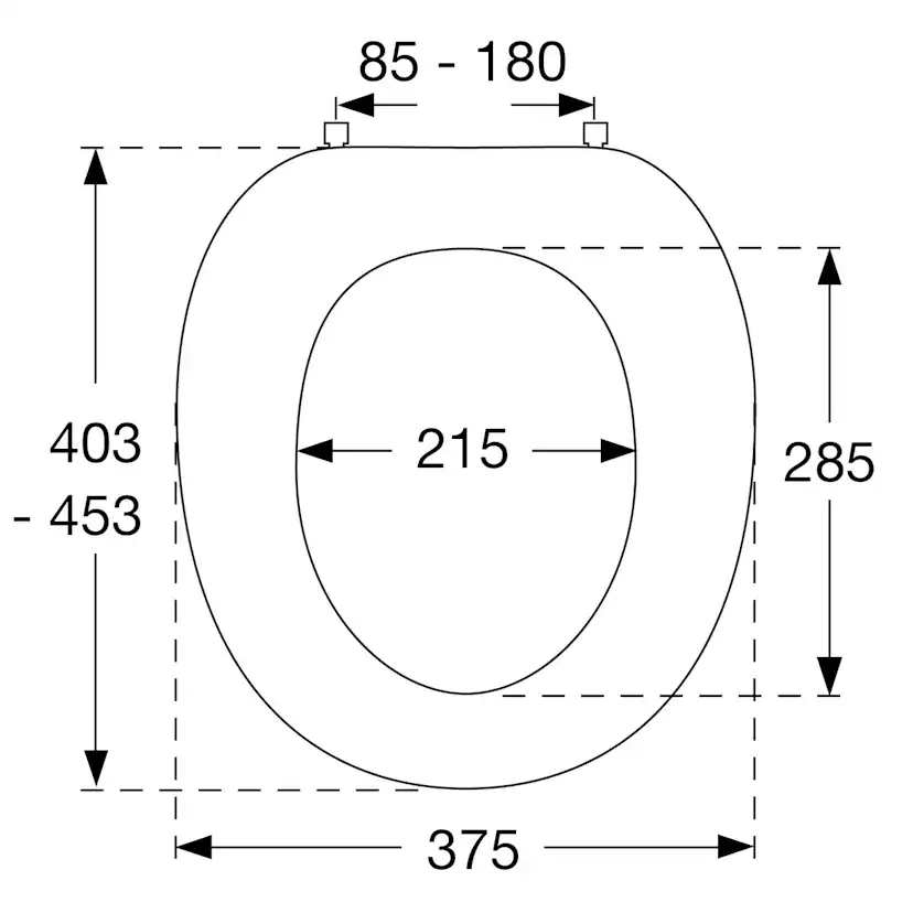 Toalettsits Pressalit Zaga 314