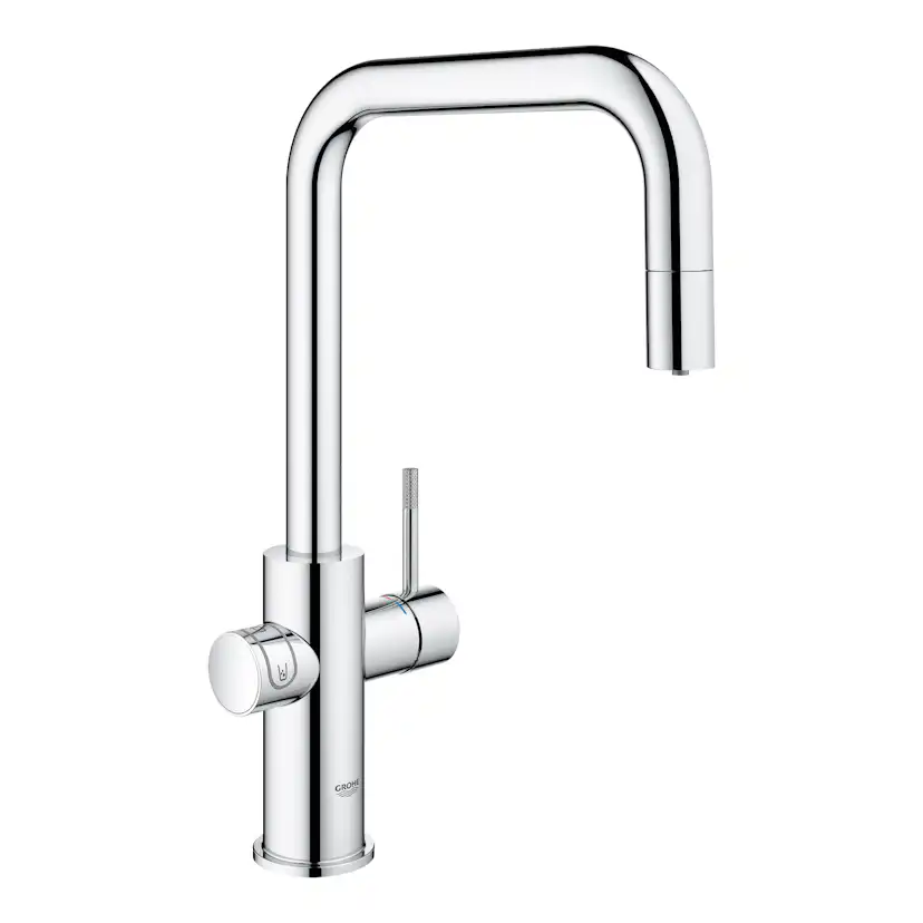 Köksblandare Grohe Blue Home med utdragbar U-pip Starter Kit Bluetooth