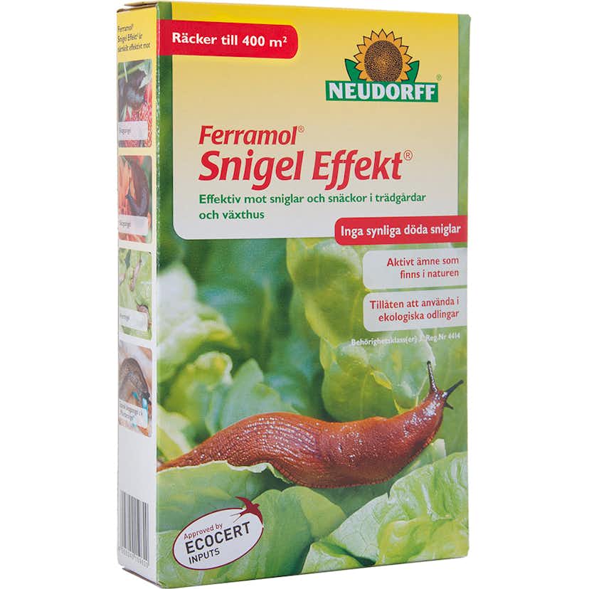 Snigelmedel Neudorff Effekt Ferramol 1 kg - Naturligt Snigelgift för Trädgård & Utemiljö