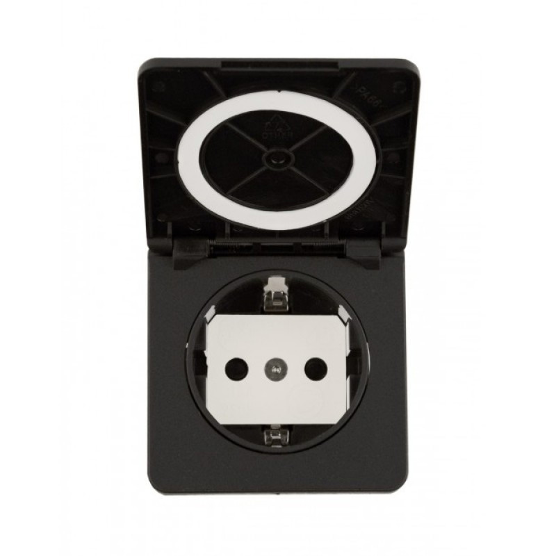 Eluttag Macro Design Låda Kitt