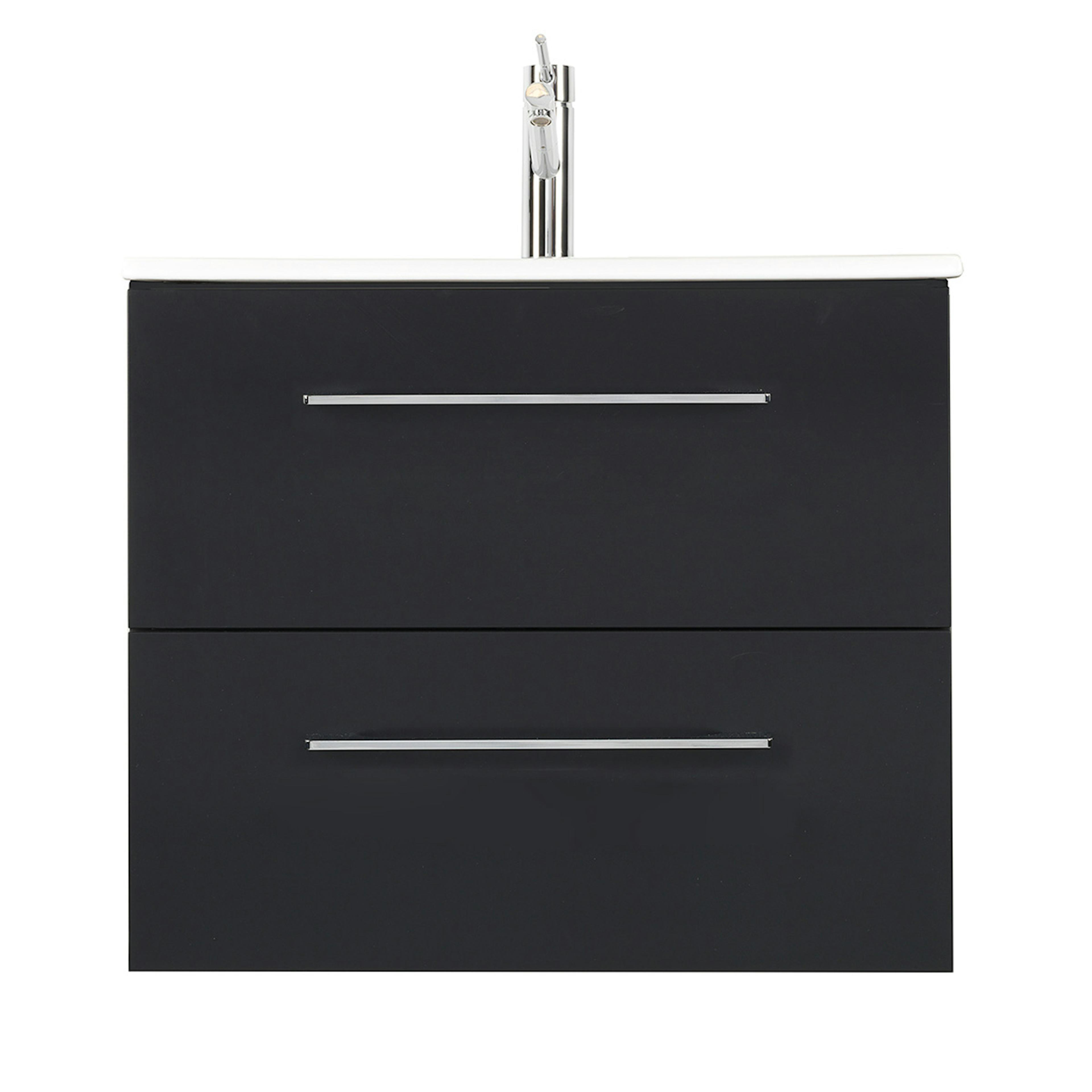 Tvättställsskåp Arredo Spirit Svart