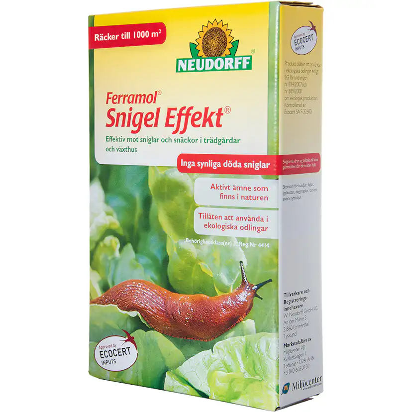 Snigelfälla Neudorff Effekt 2,5 kg Snigelfritt Sniglar