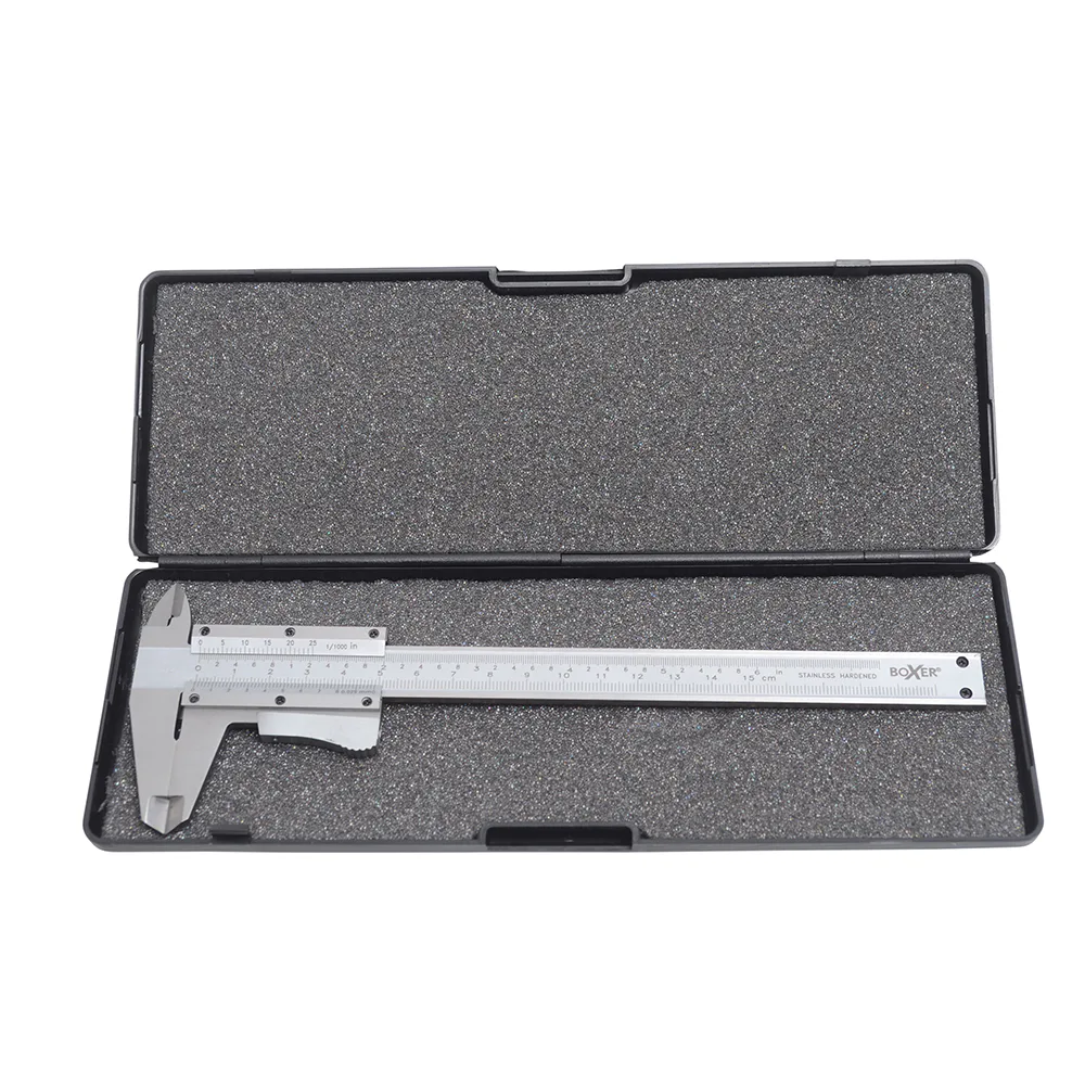 Skjutmått Boxer 150 mm Rostfritt Stål