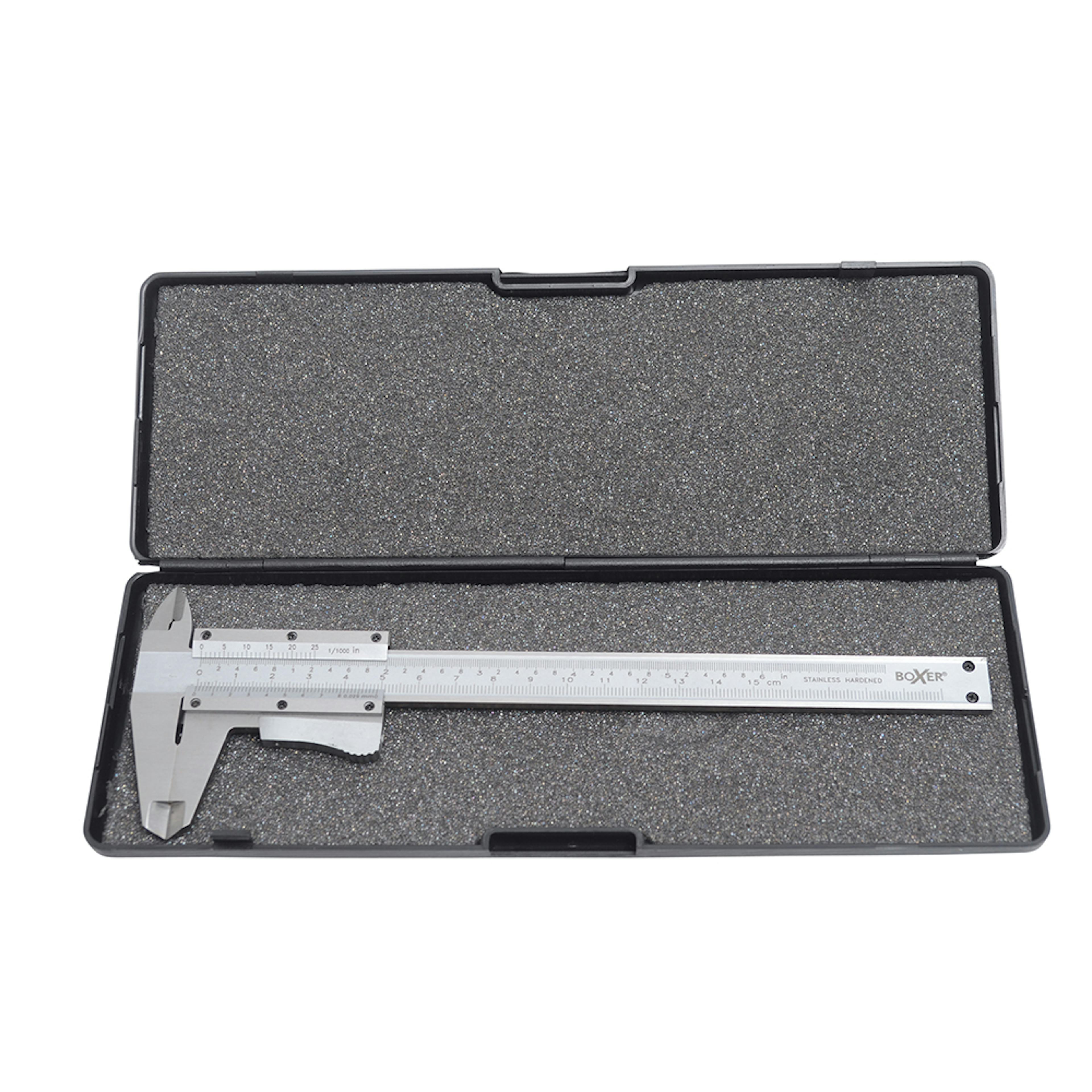 Skjutmått Boxer 150 mm Rostfritt Stål