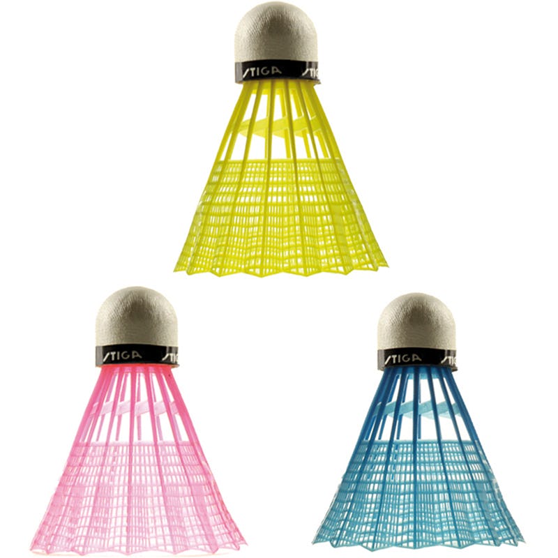 Badmintonbollar Stiga Sports 3-pack