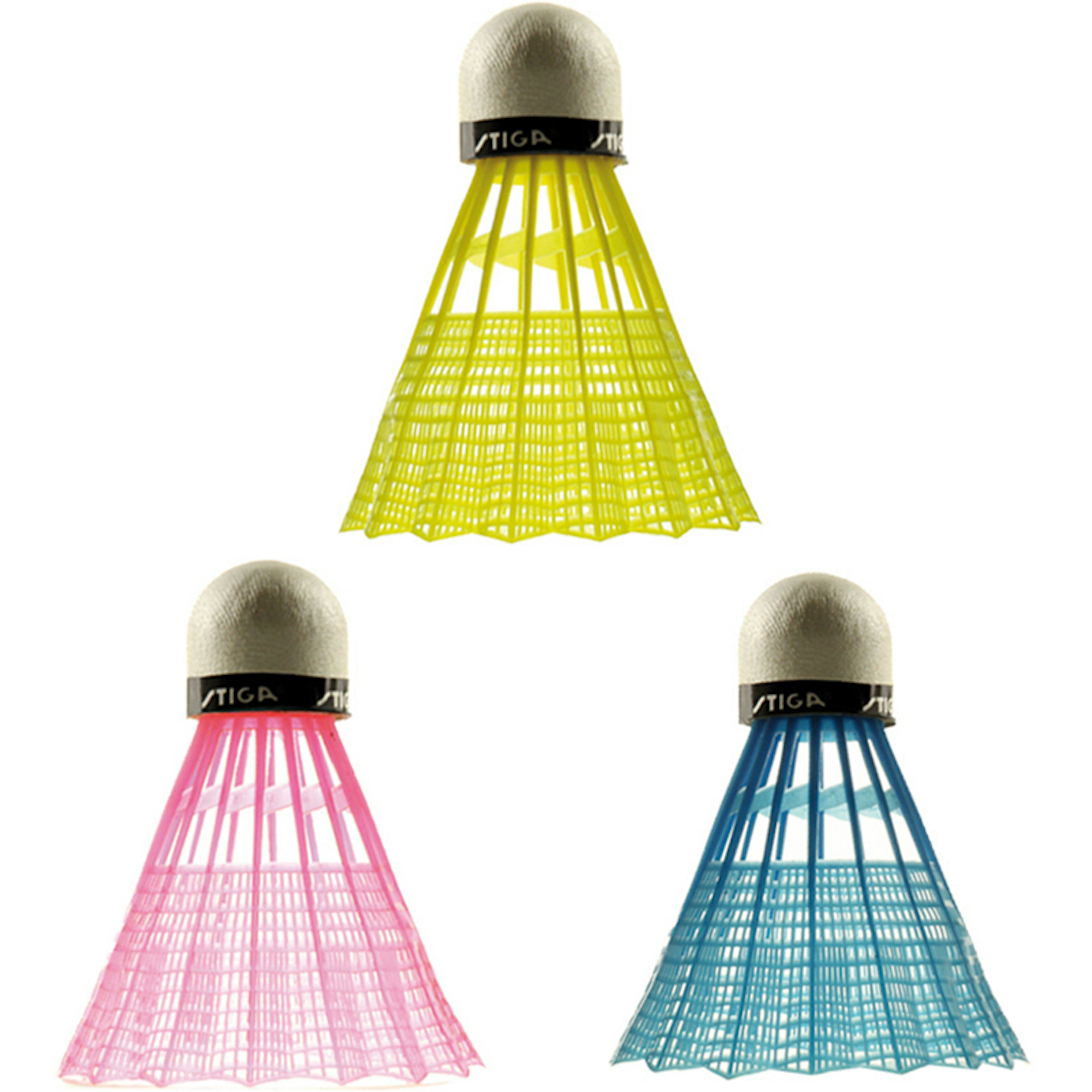 Badmintonbollar Stiga Sports  3-pack