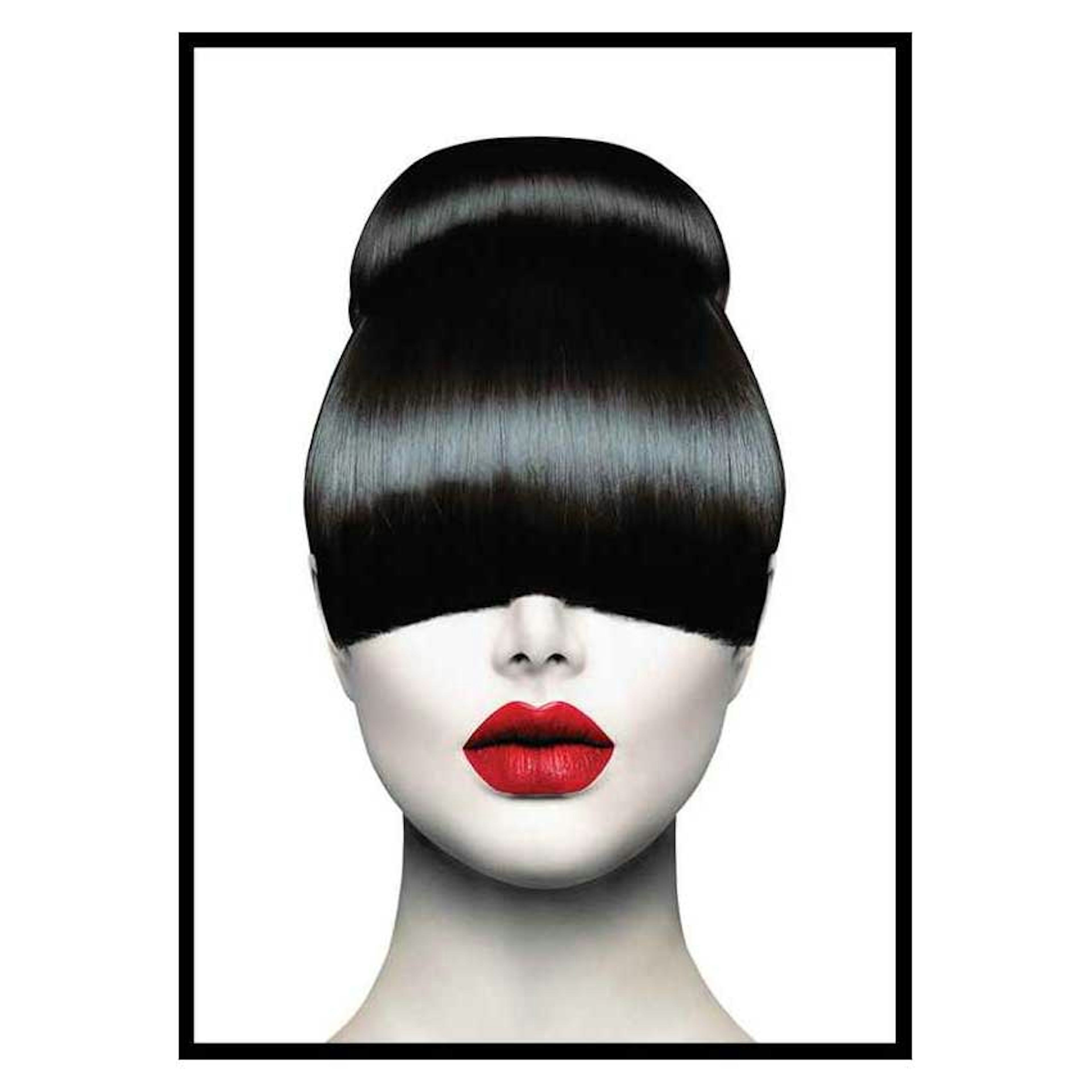 Poster Gallerix Red Lips Hair Cut