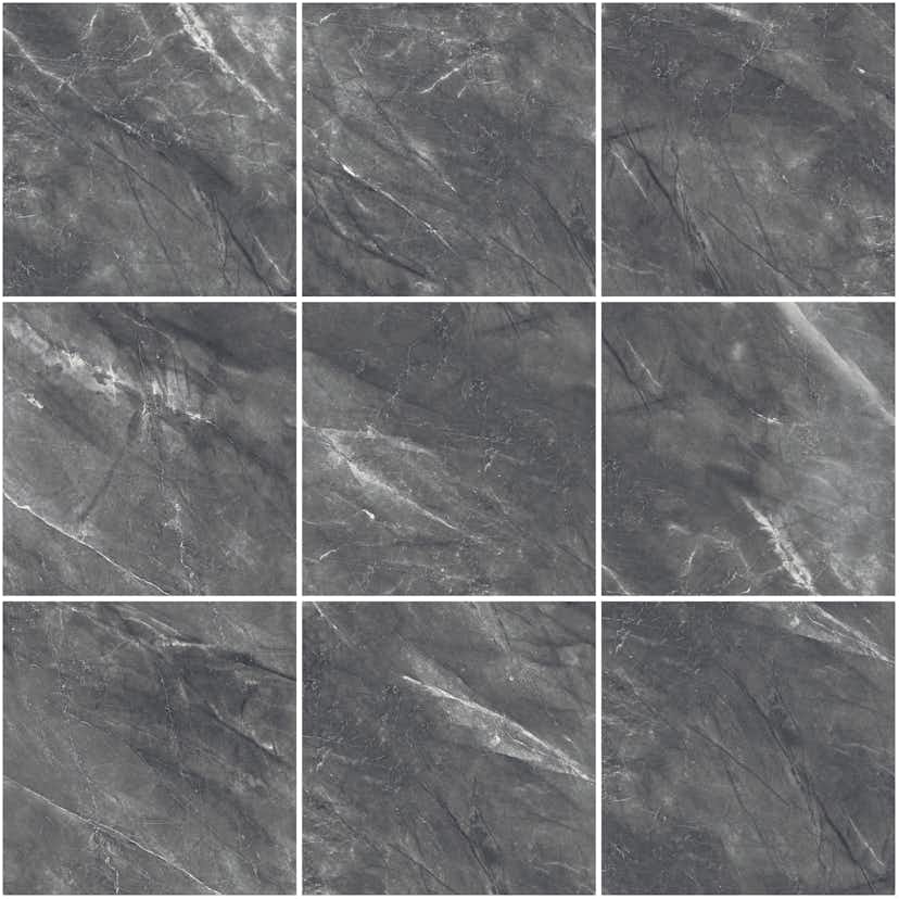 Klinker Netto Ceramika Venezia Nero Matt 60x60 cm