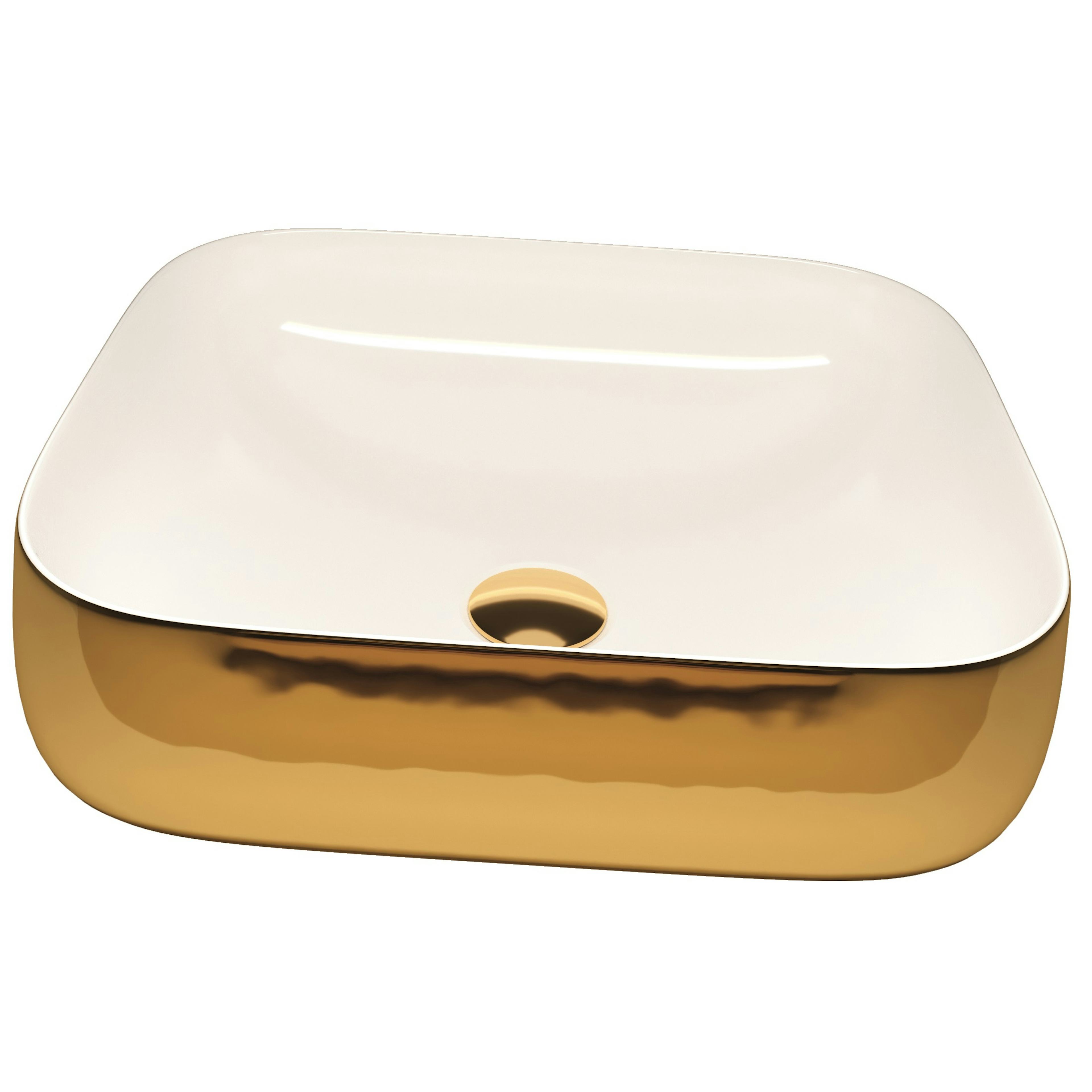 Tvättställ Badlyx Square 202 Bicolor 45x40 cm