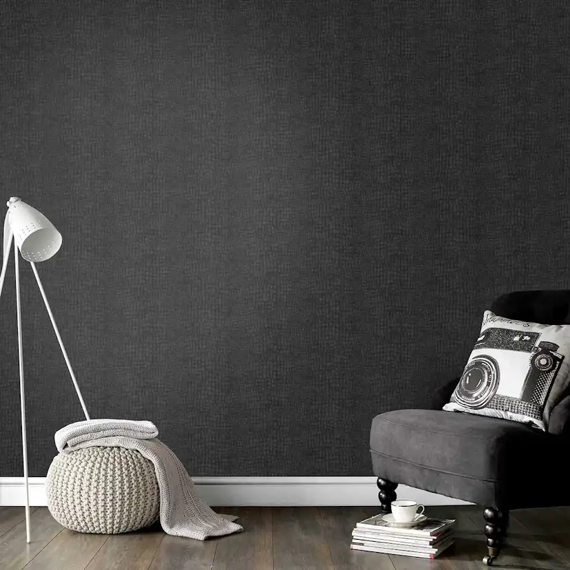 Tapeter Boutique Skin Krokodil 32-659 Non Woven, Svart