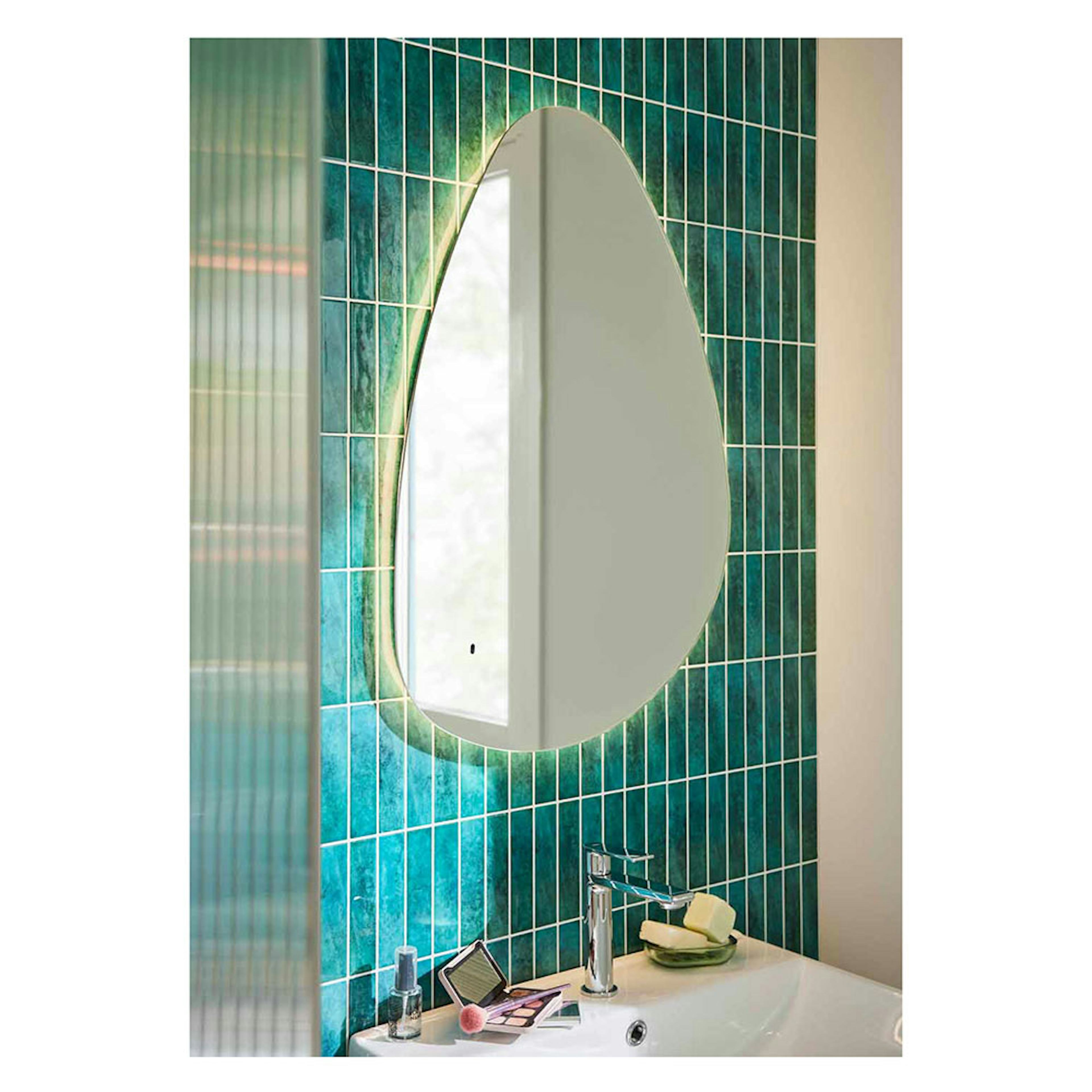 Spegel Noro Glow Pebble 550