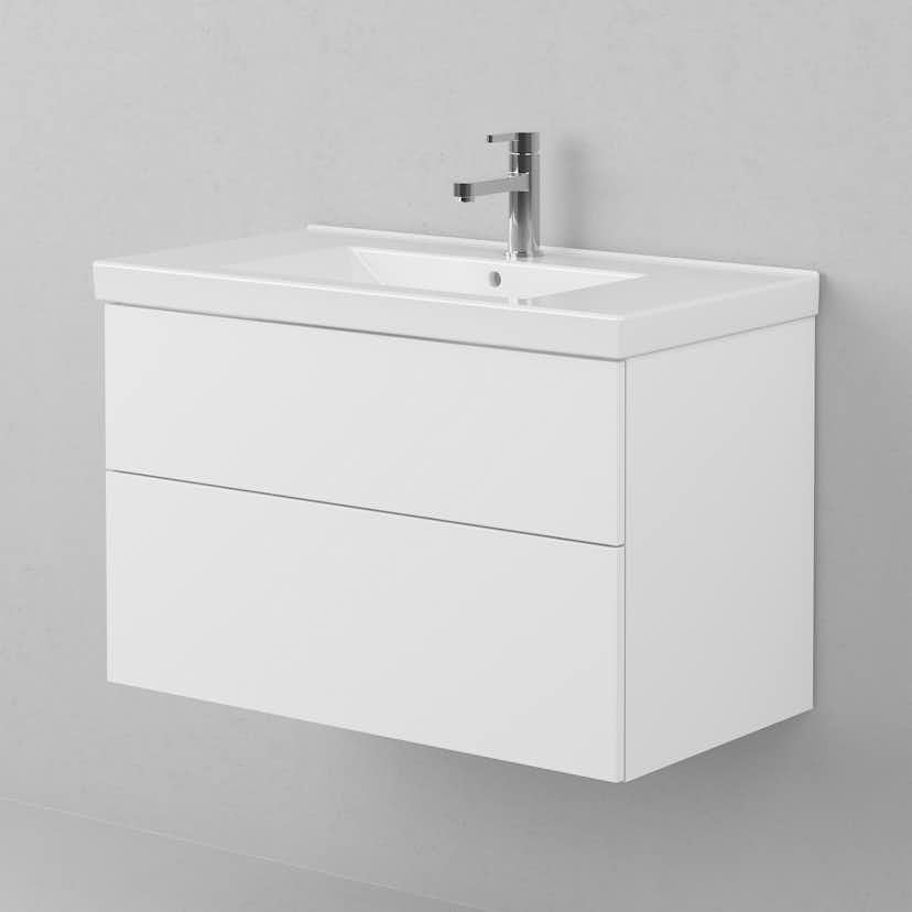 Tvättställsskåp INR Viskan Solid med 2 Lådor