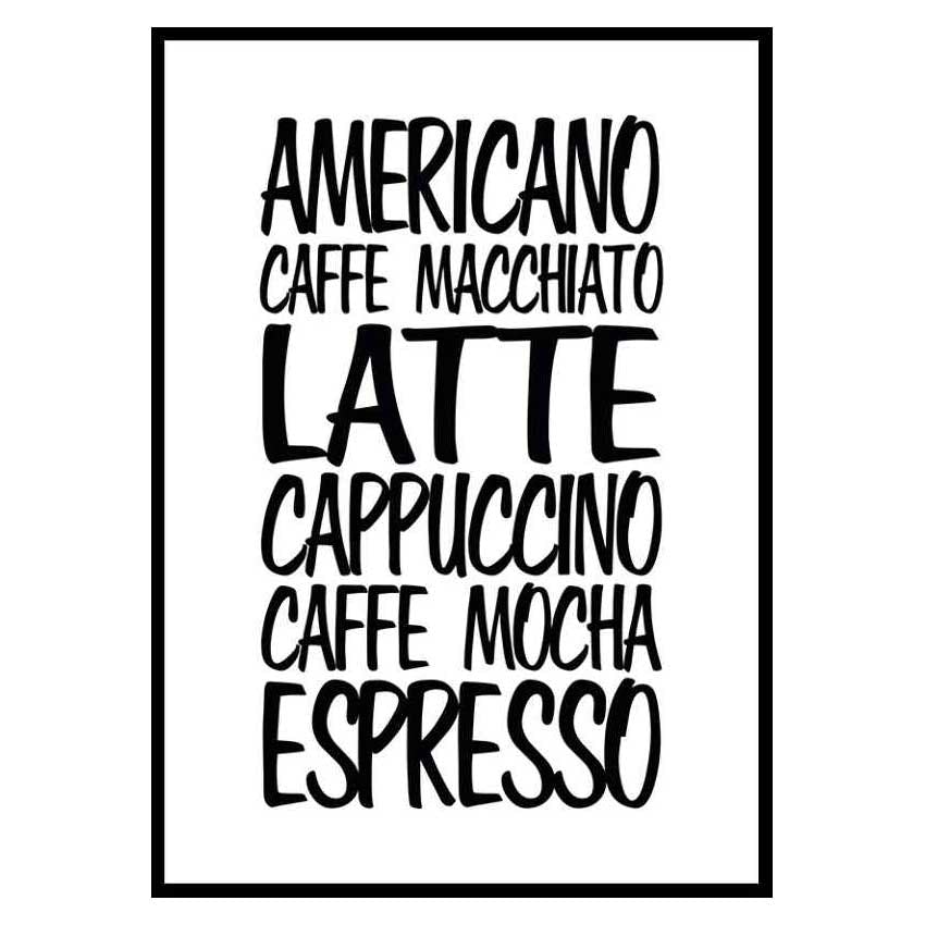 Poster Gallerix Coffee