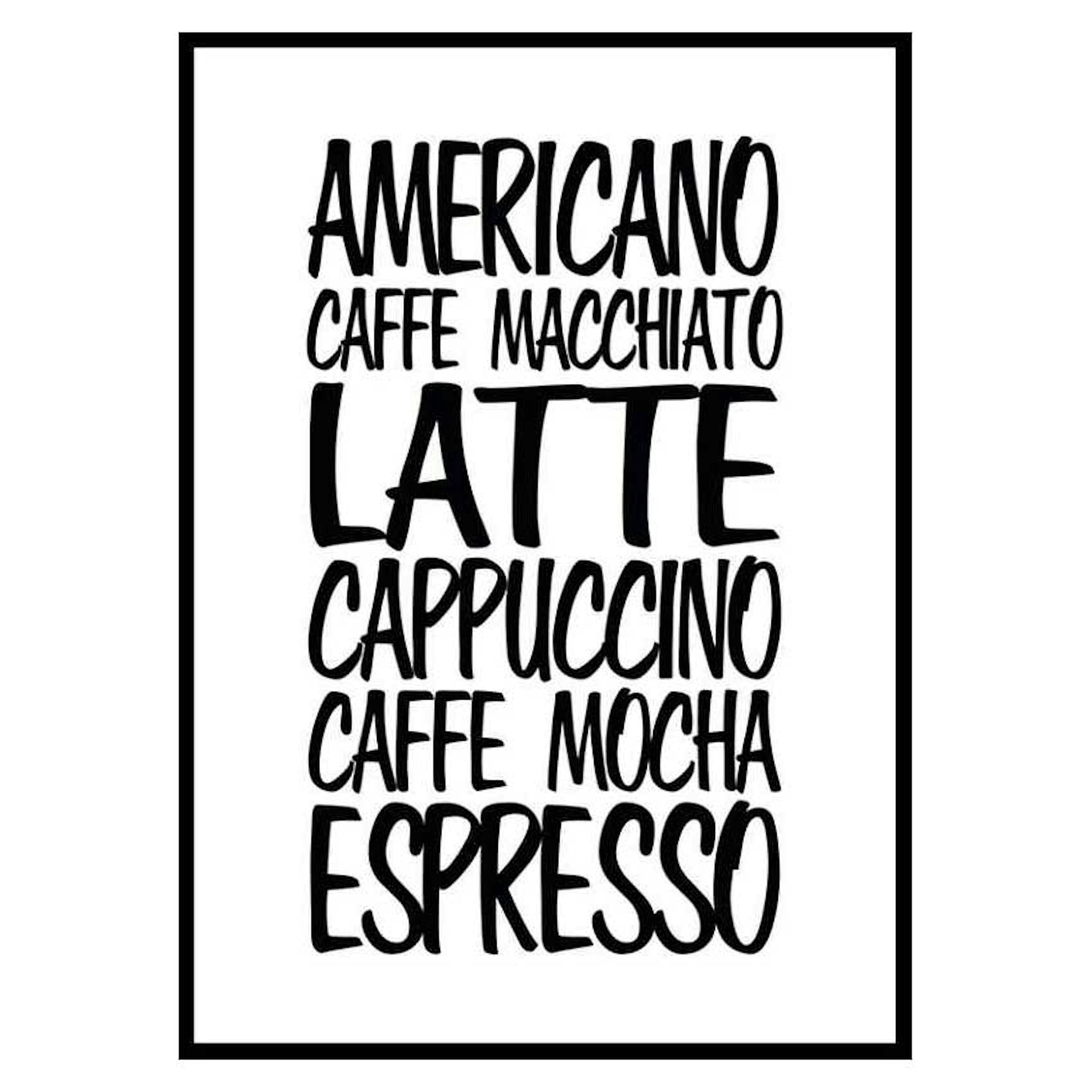 Poster Gallerix Coffee