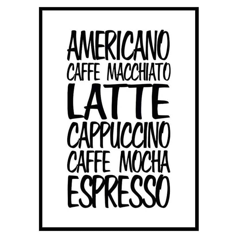 Poster Gallerix Coffee