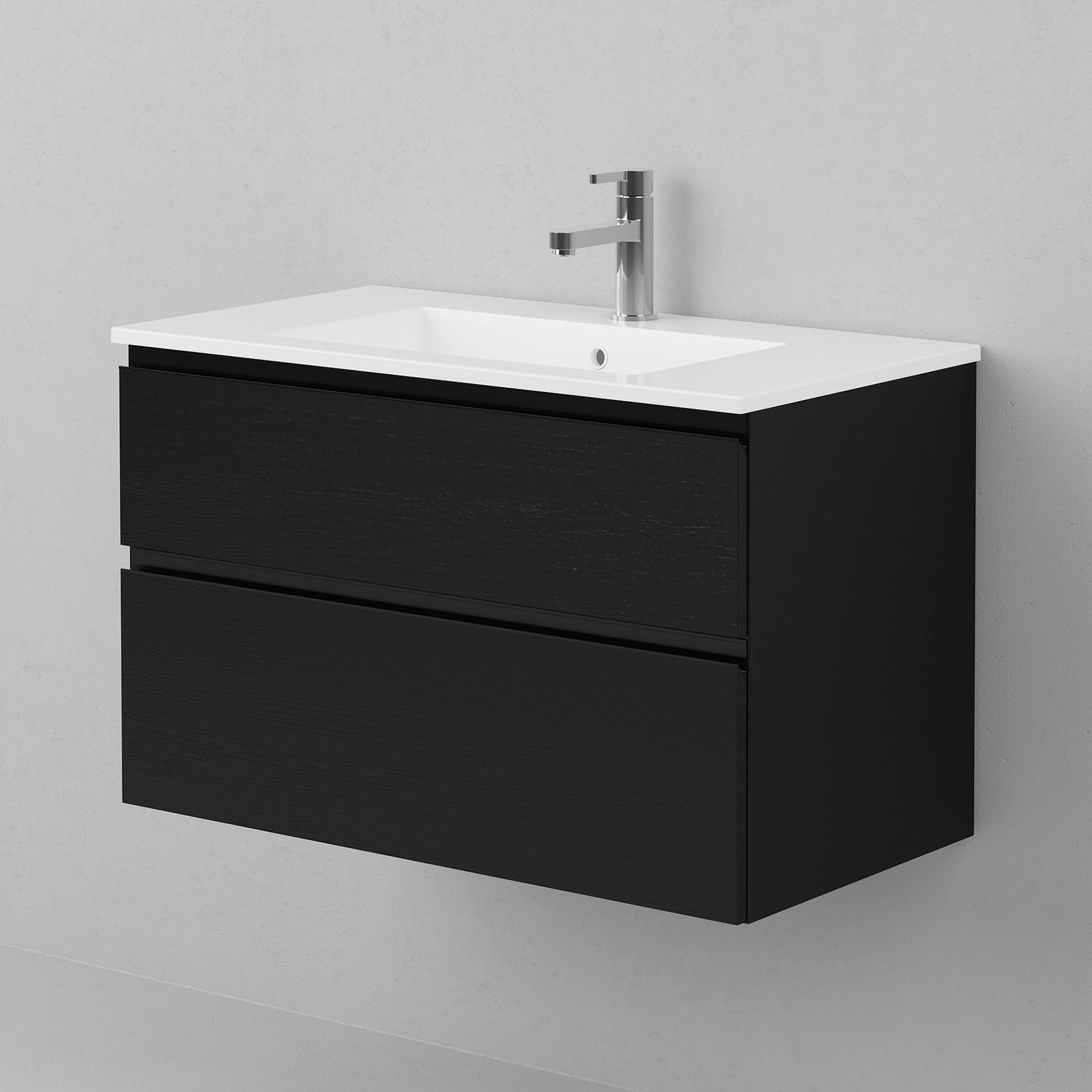 Tvättställsskåp INR Viskan Grip med 2 Lådor