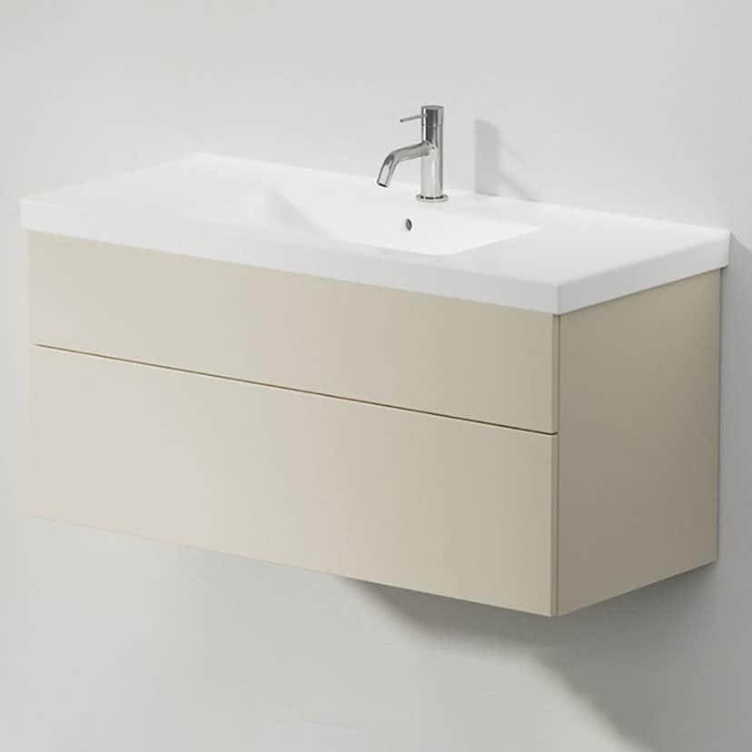 Tvättställsskåp INR Viskan Solid med 2 Lådor