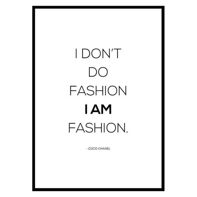 Poster Gallerix Chanel I Am Fashion