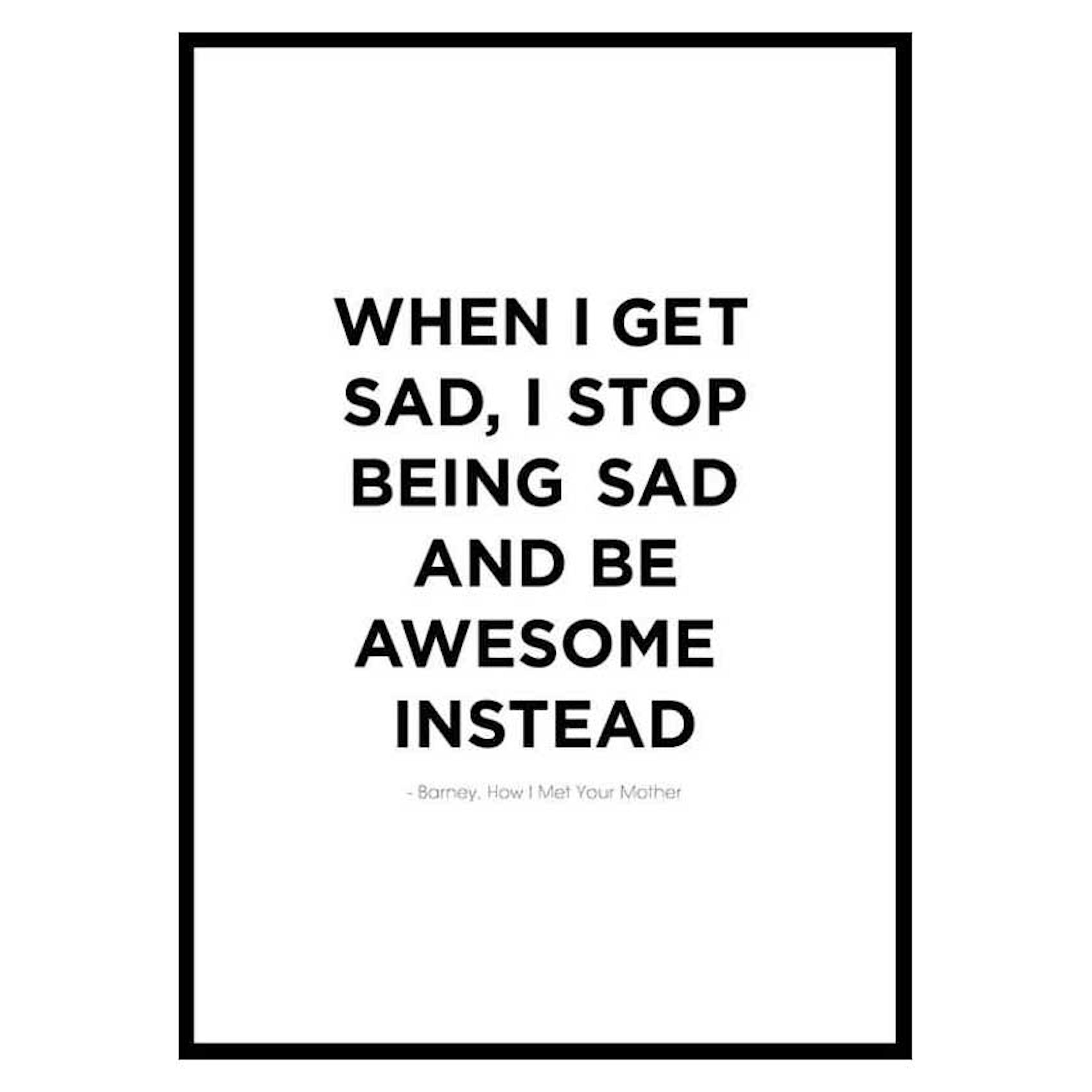 Poster Gallerix Barney HIMYM