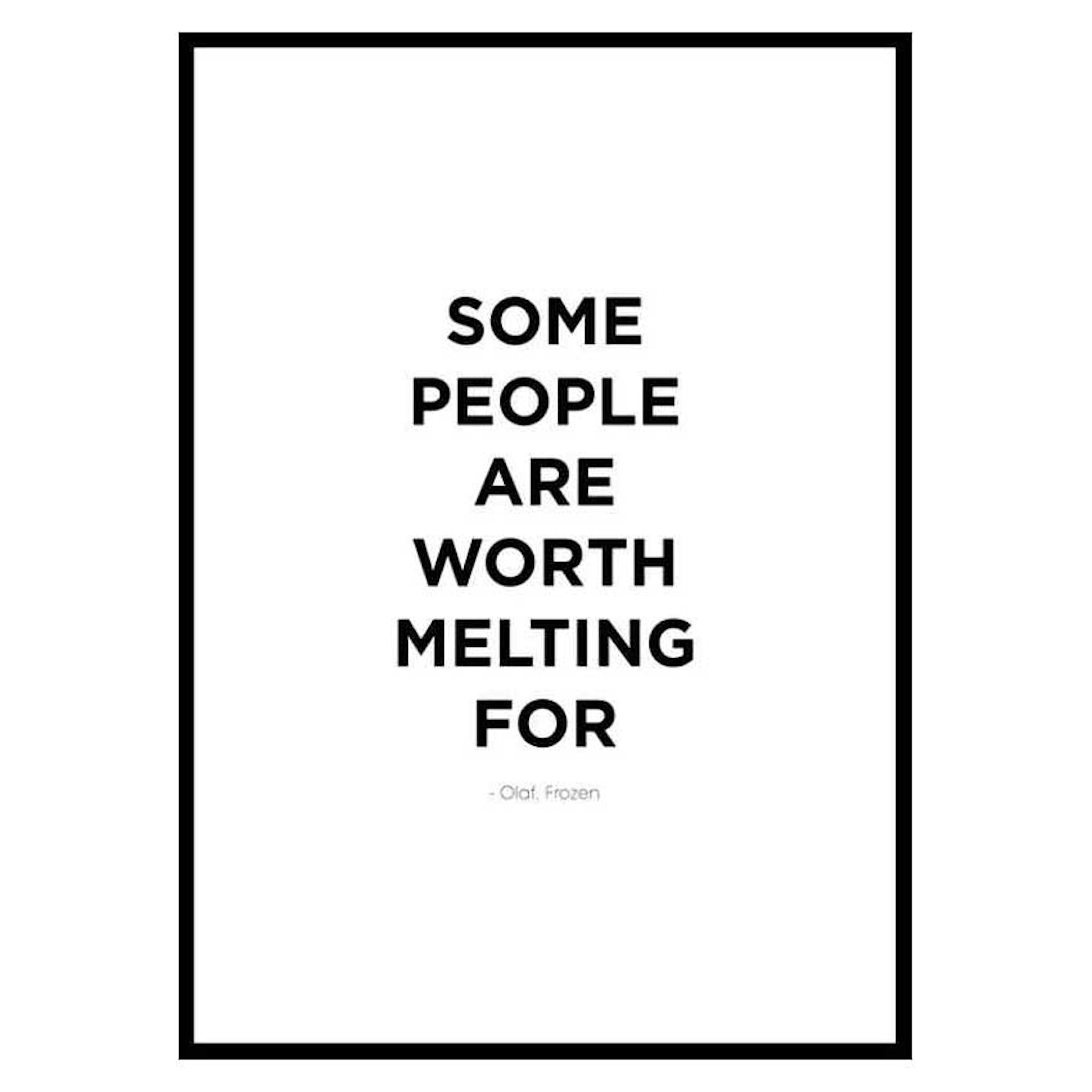 Poster Gallerix Olaf Frozen