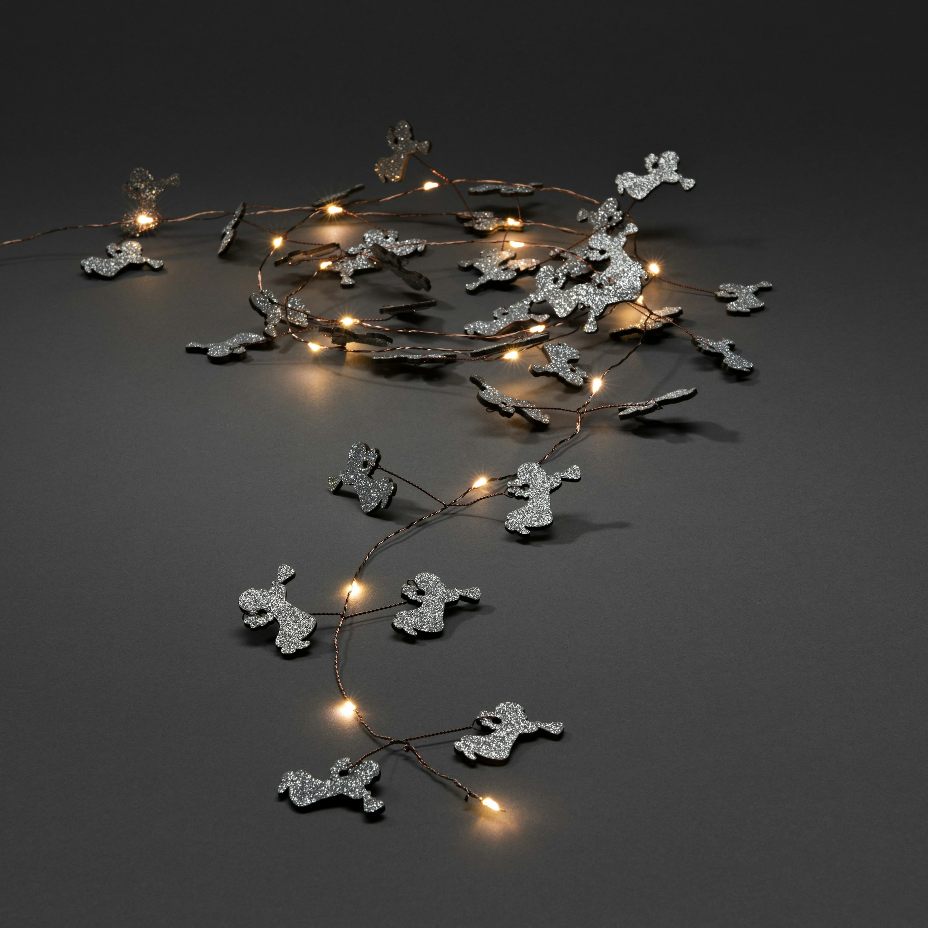 Ljusslinga Gnosjö Konstsmide 19x2 Änglar 20 LED