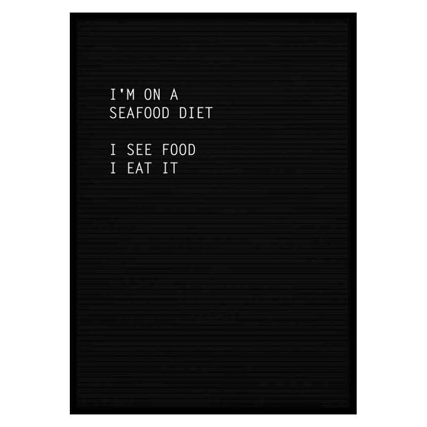 Poster Gallerix Letter Board No1