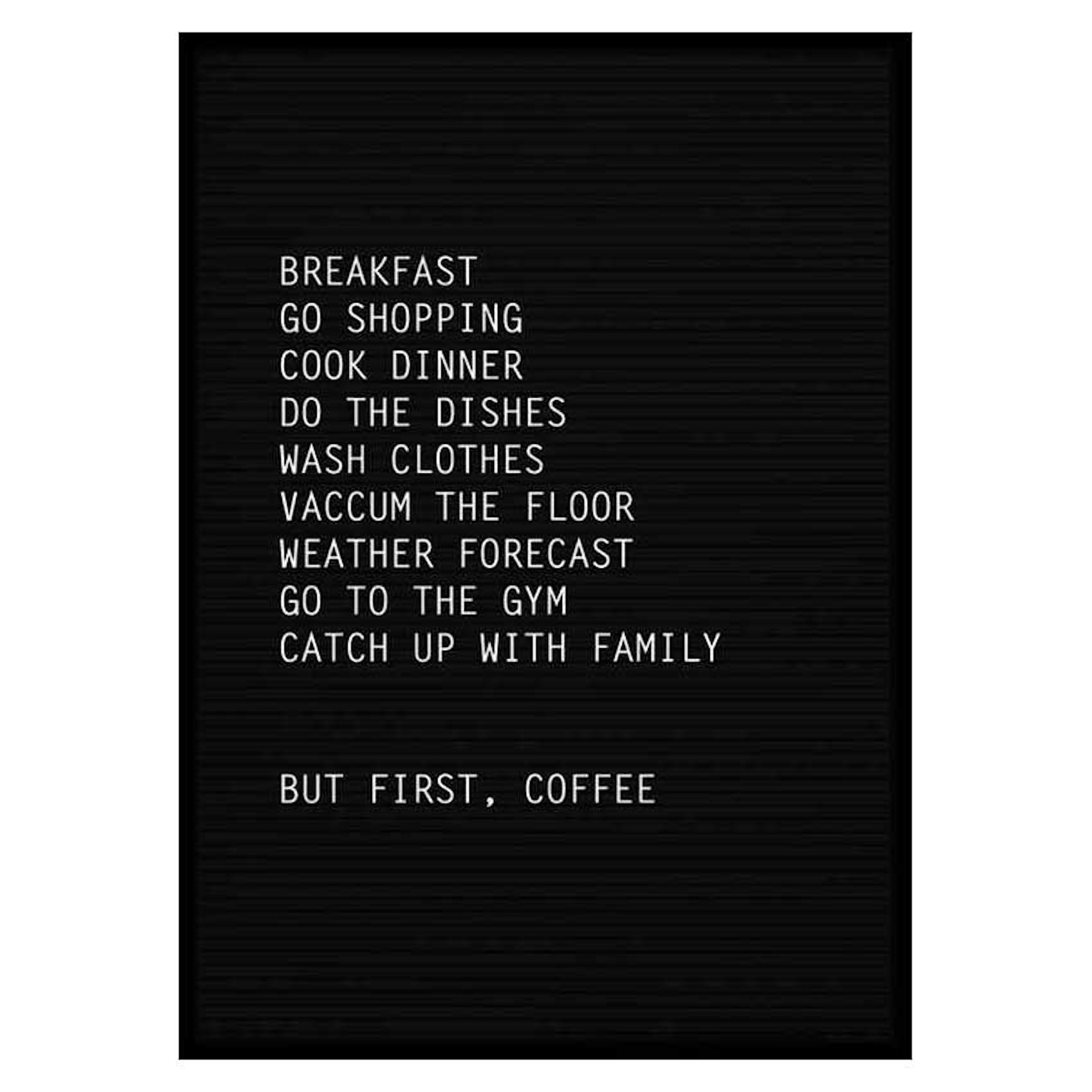 Poster Gallerix Letter Board No3