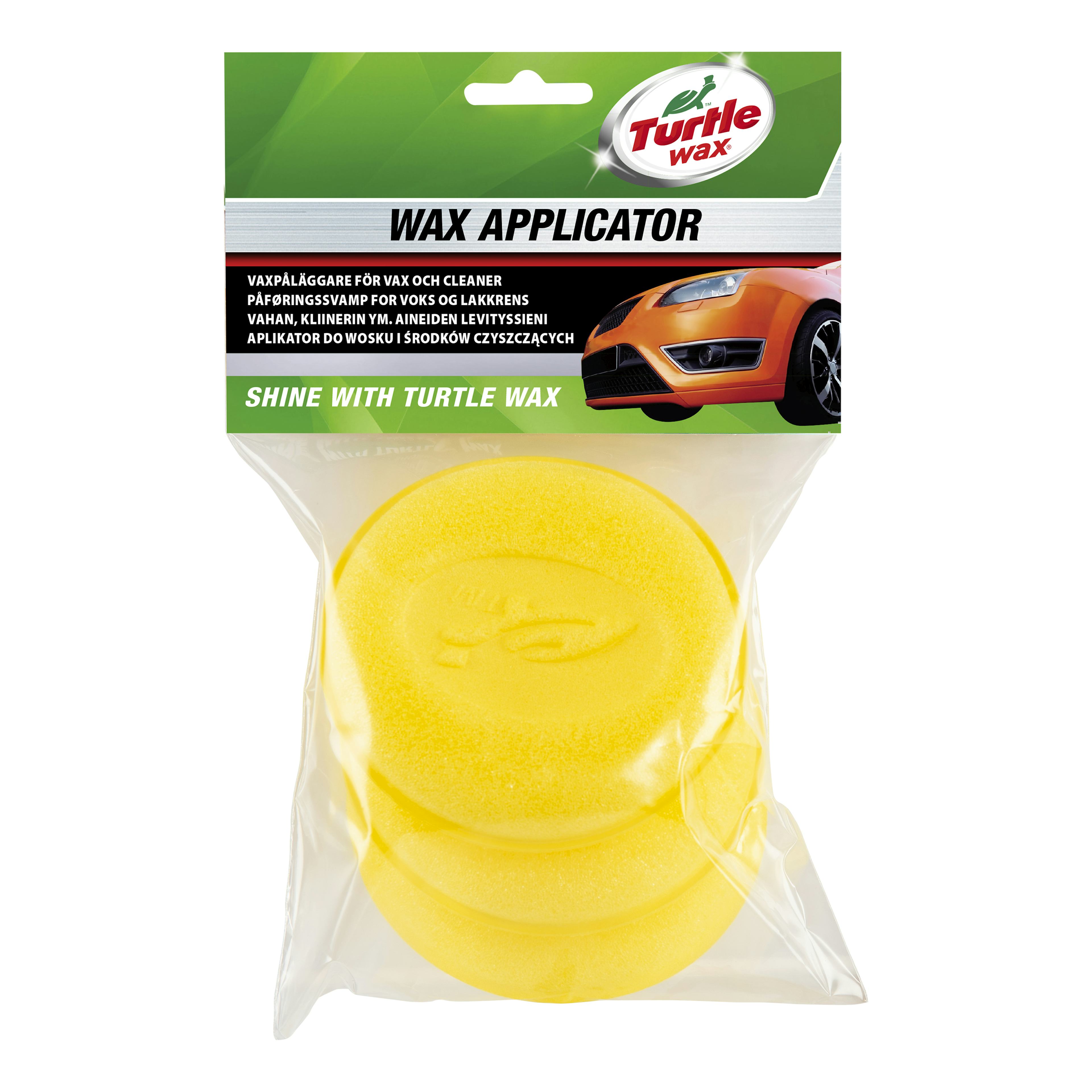 Tvättsvamp Wax Applicator Turtle Wax 3-pack