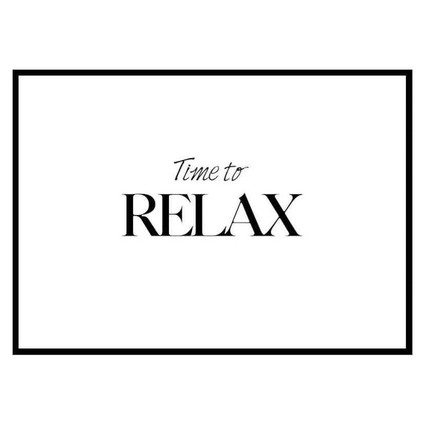 Poster Gallerix Time To Relax No1
