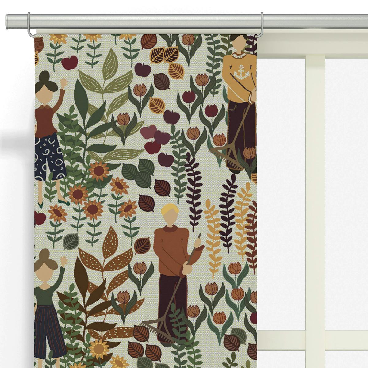 Panel Arvidssons Textil Trädgård 2-pack