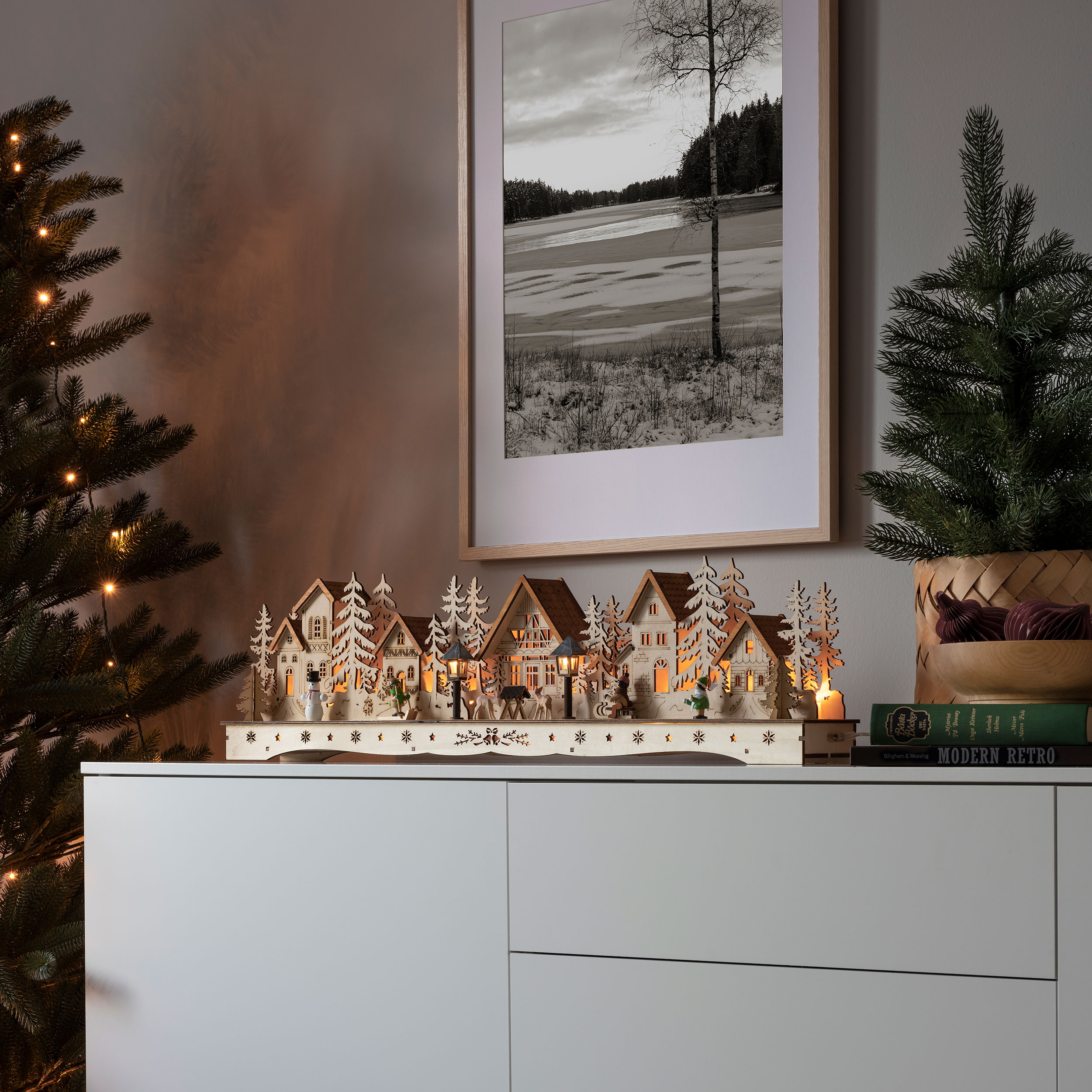 Julby Gnosjö Konstsmide Hus i Rad