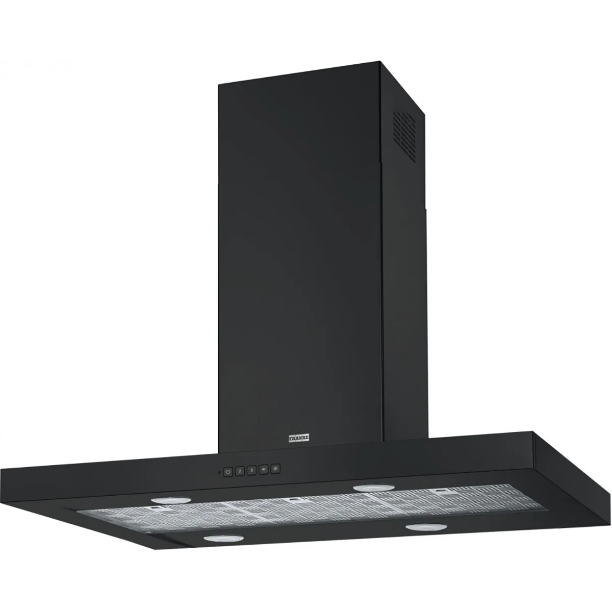 Köksfläkt Franke Tale 905 I Vägghängd Matt Svart 900 mm LED Belysning