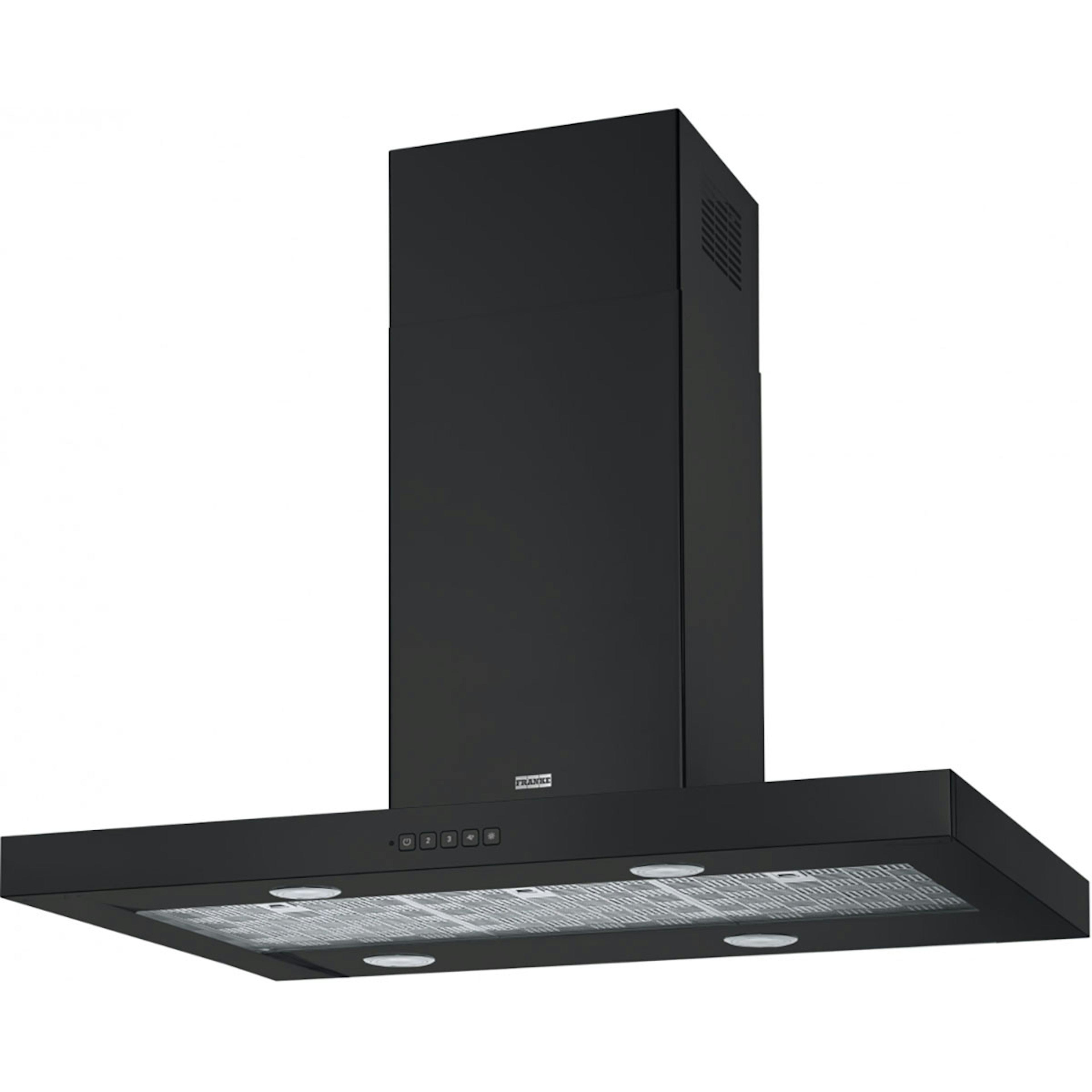 Köksfläkt Franke Tale 905 I Vägghängd Matt Svart 900 mm LED Belysning