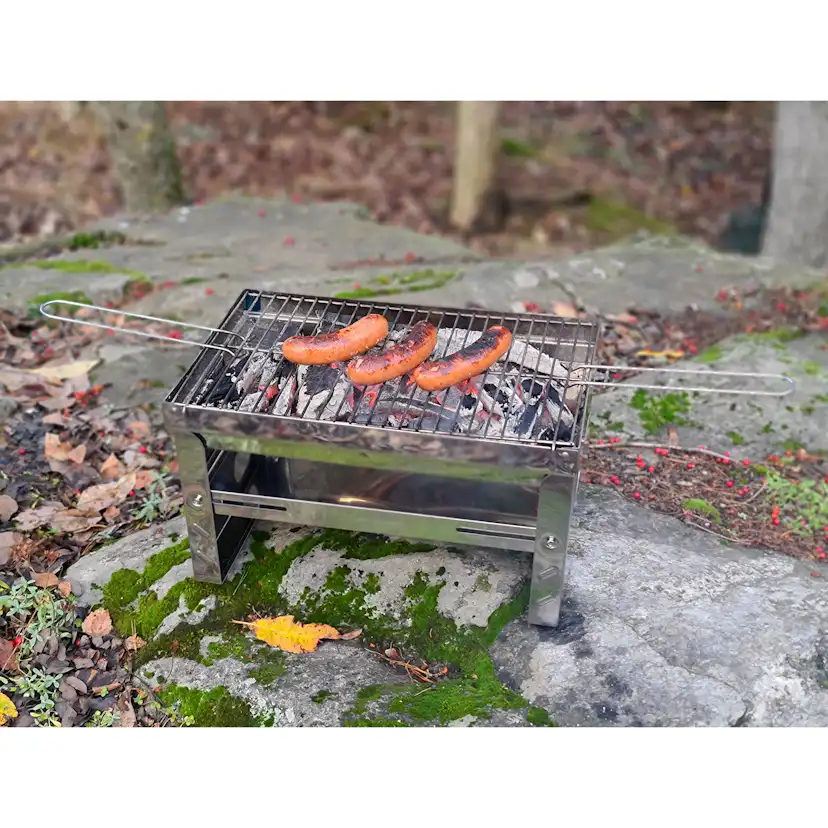 Kolgrill Mustang Trek Ihopfällbar Med Väska