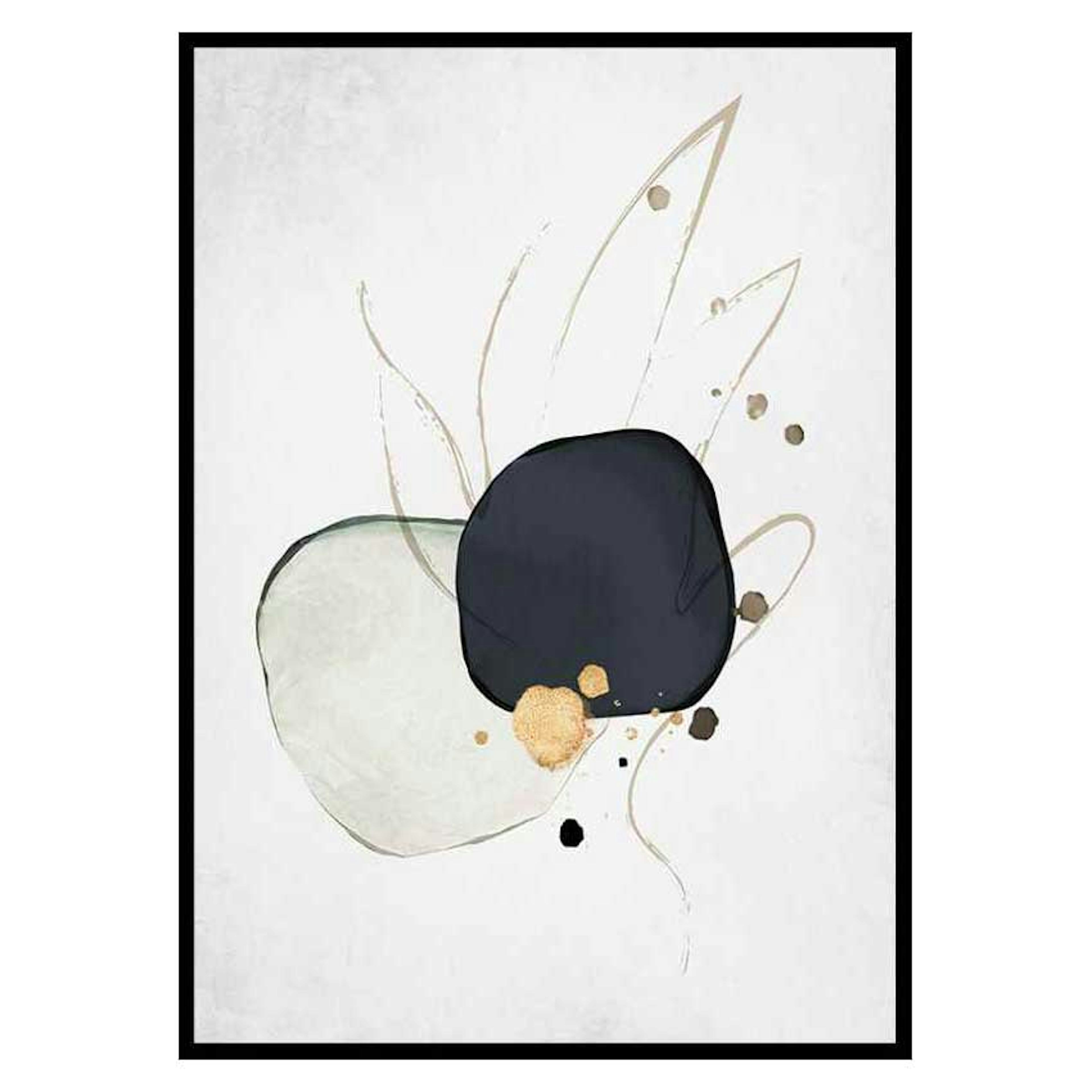 Poster Gallerix Abstract in Layers No1