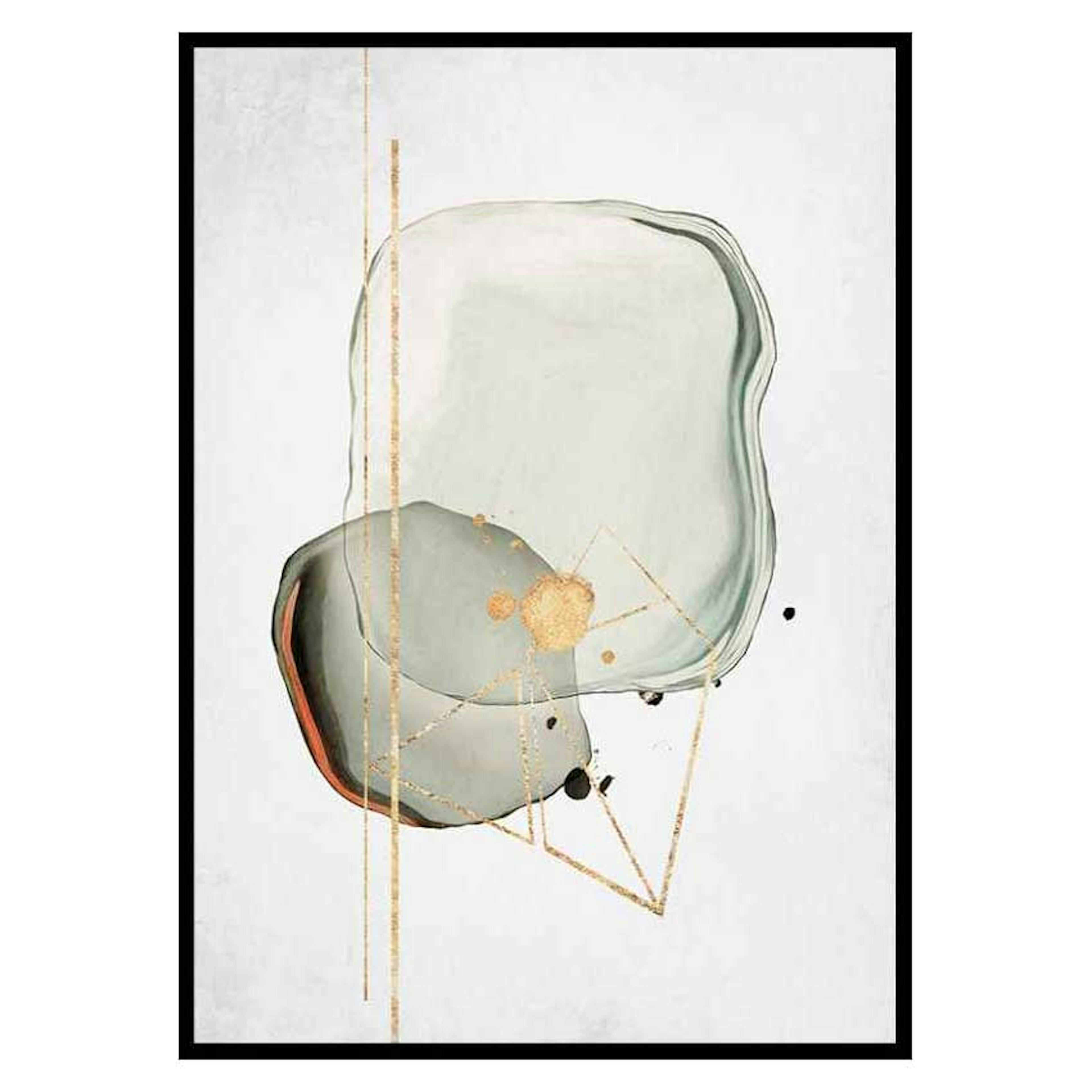 Poster Gallerix Abstract in Layers No4