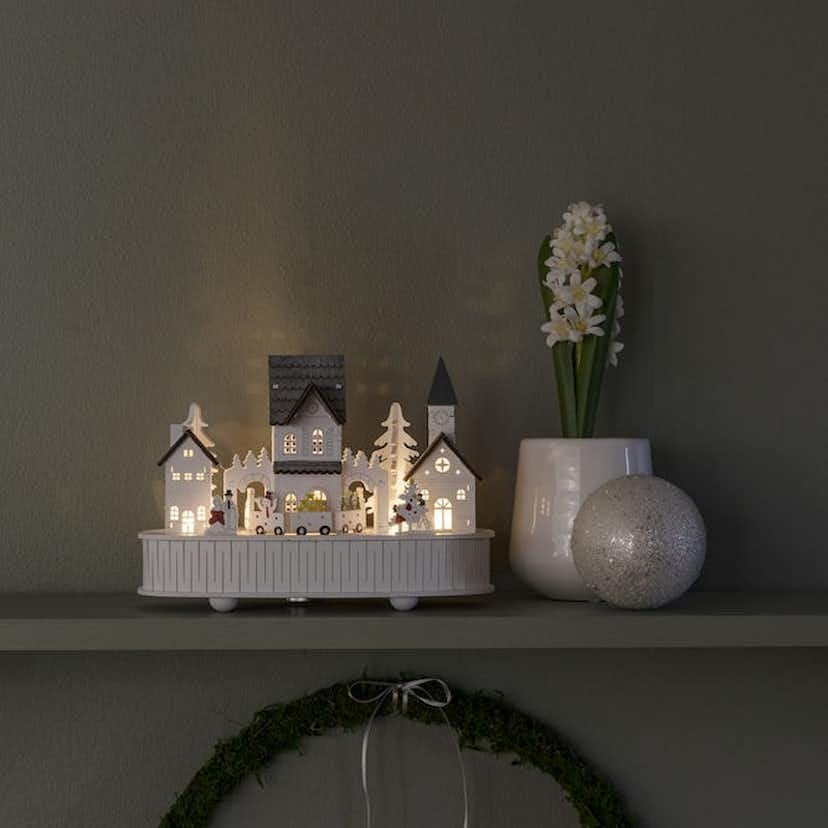 Julby Gnosjö Konstsmide Hus/Kyrka Trä 5 LED