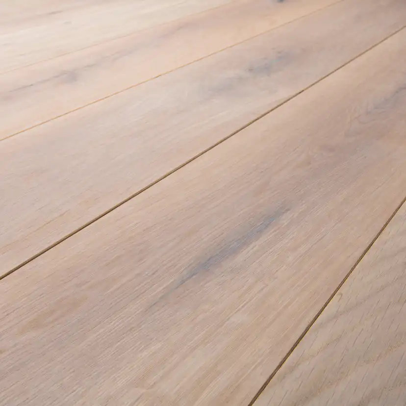 Massivt Trägolv Baseco Ek Classic Vit Rustik